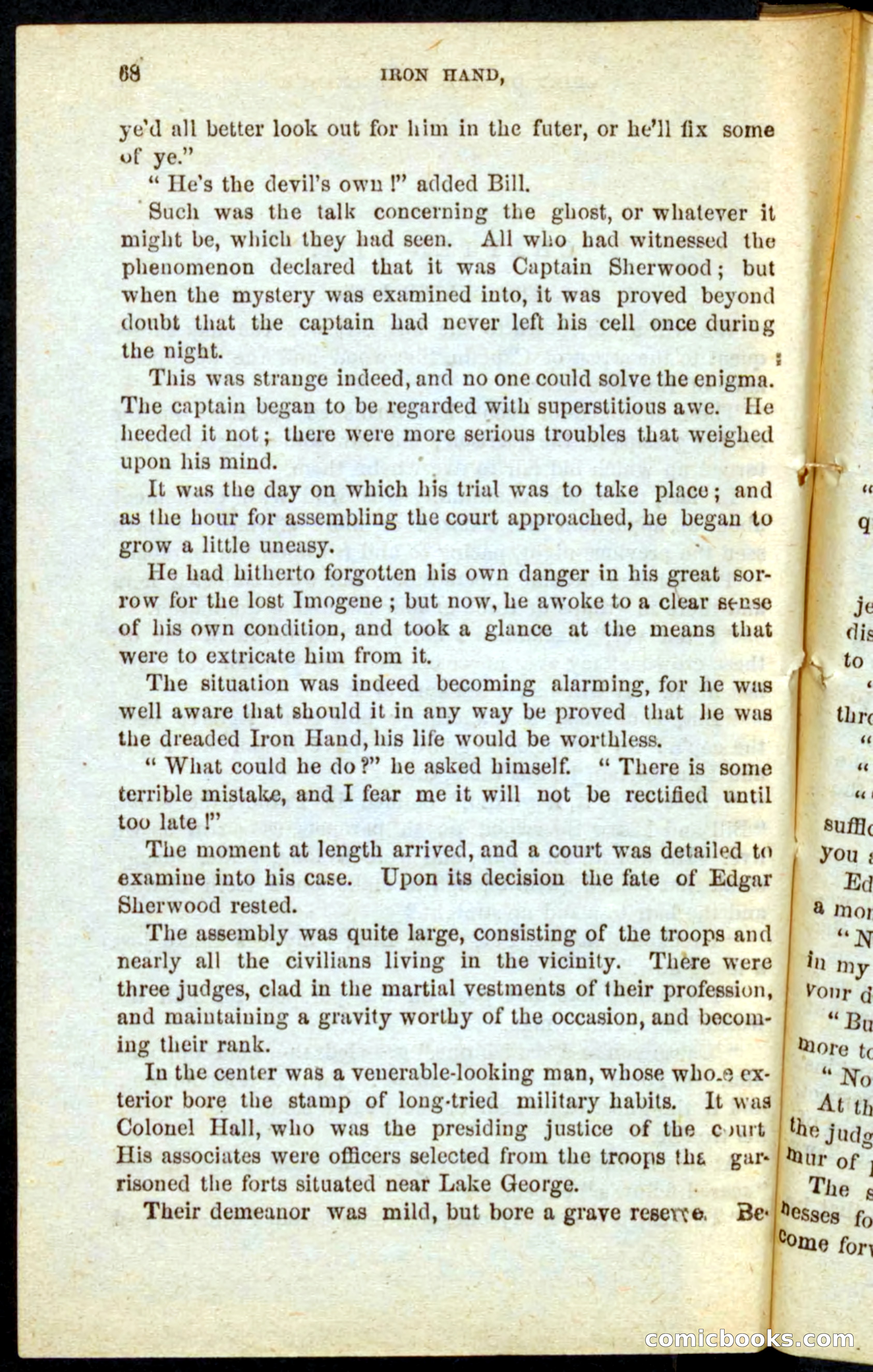 Beadle's Pocket Novels No. 68: Iron Hand, the Tory Chief — page 64 of 100