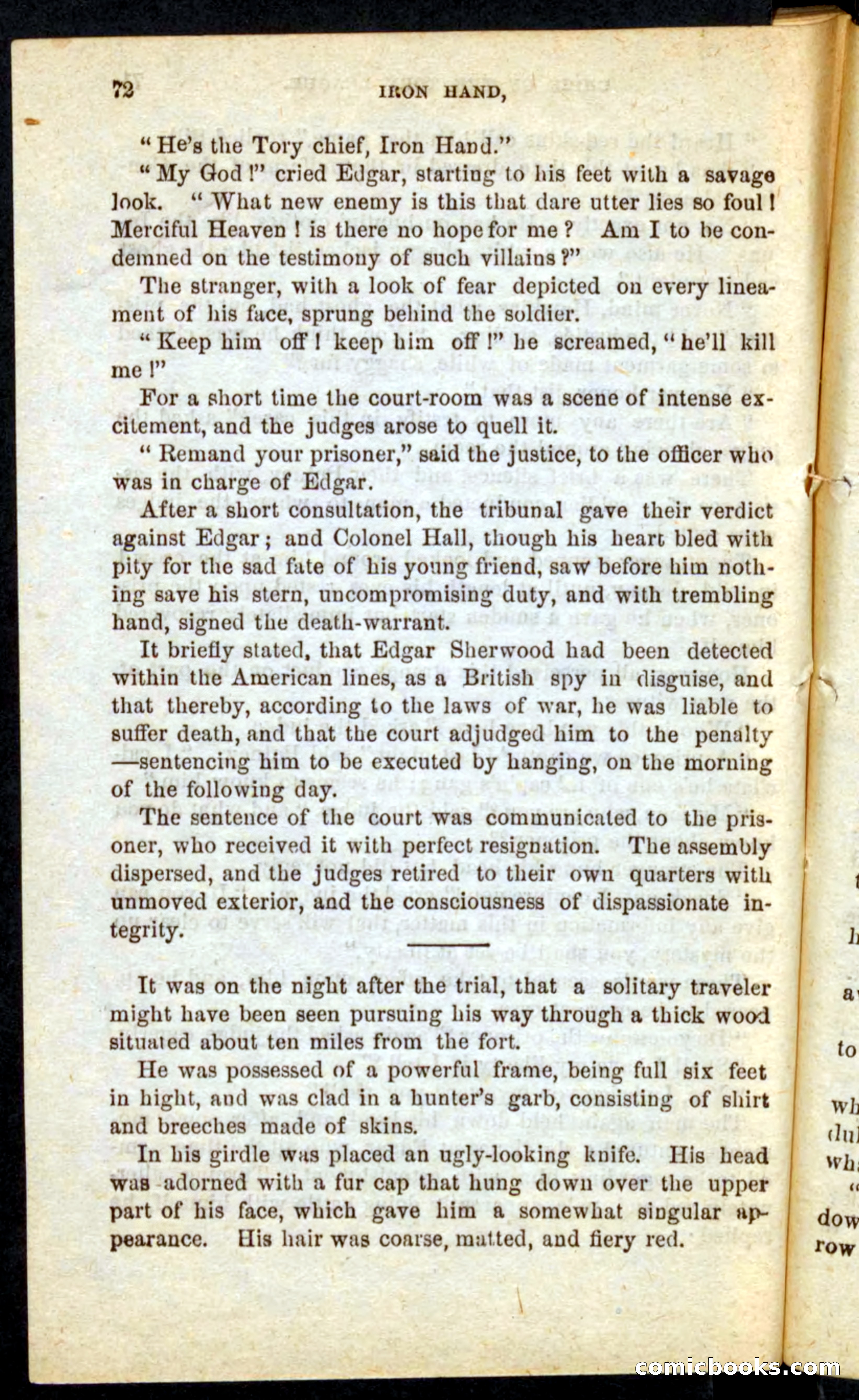 Beadle's Pocket Novels No. 68: Iron Hand, the Tory Chief — page 68 of 100