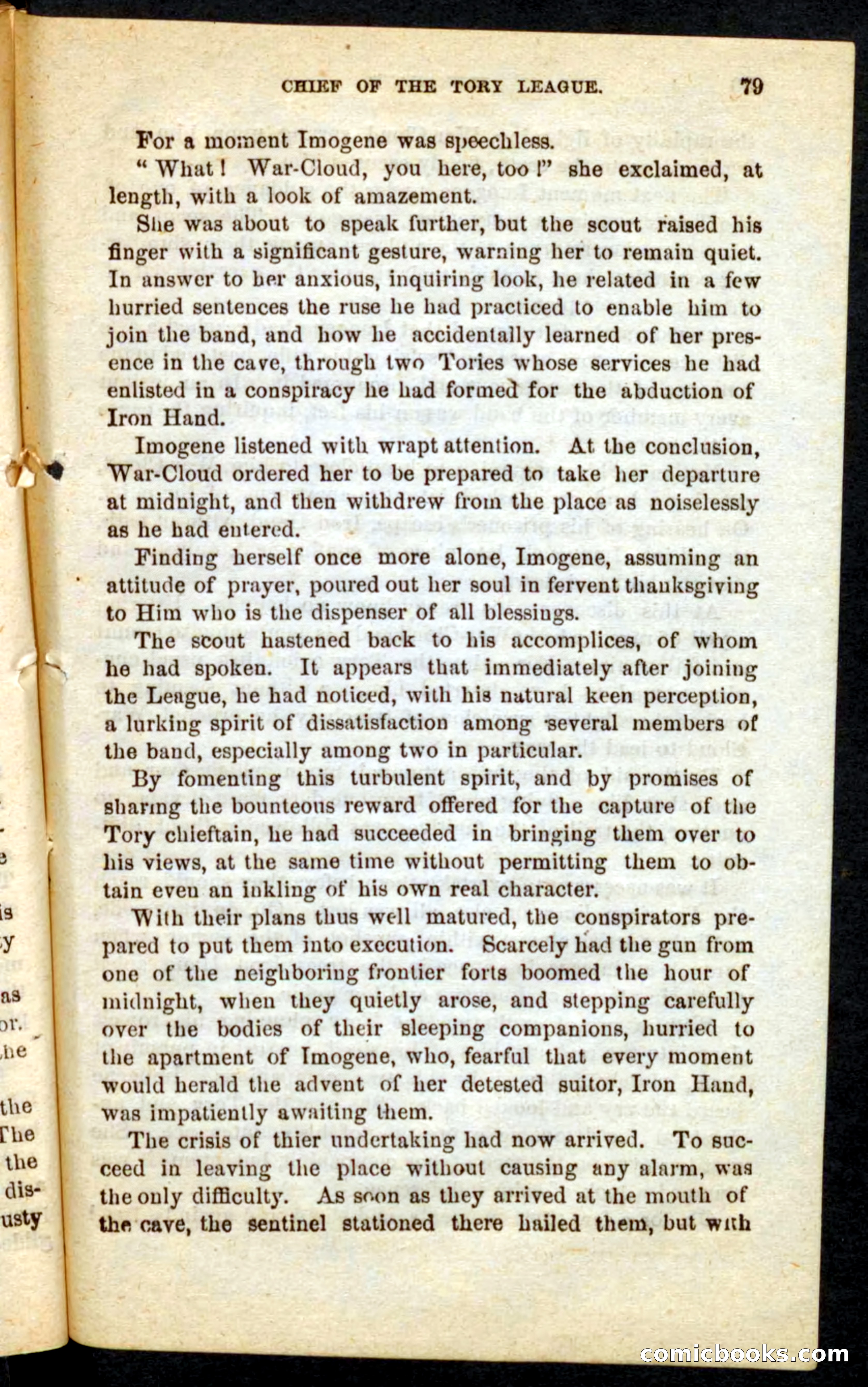 Beadle's Pocket Novels No. 68: Iron Hand, the Tory Chief — page 75 of 100