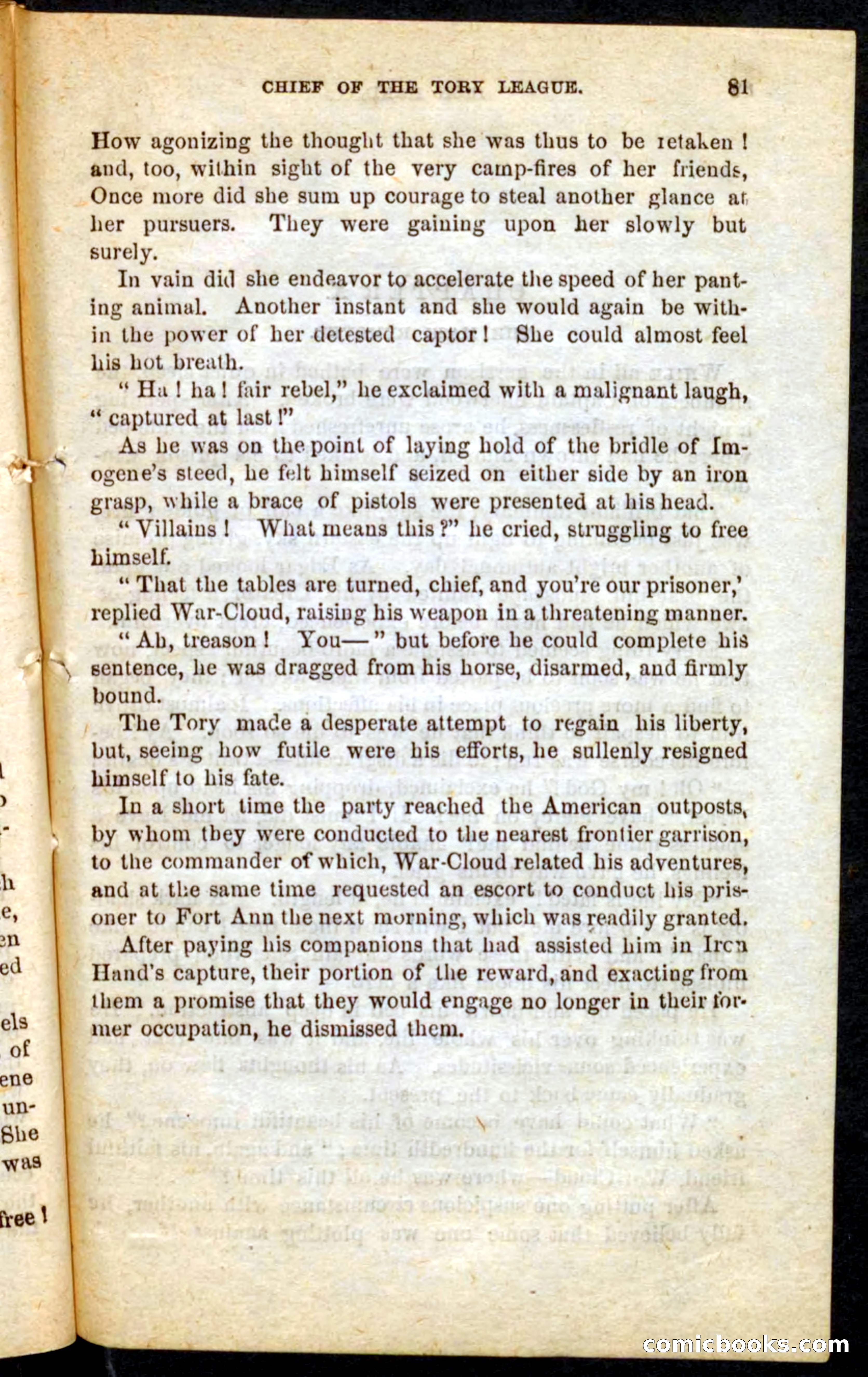 Beadle's Pocket Novels No. 68: Iron Hand, the Tory Chief — page 77 of 100