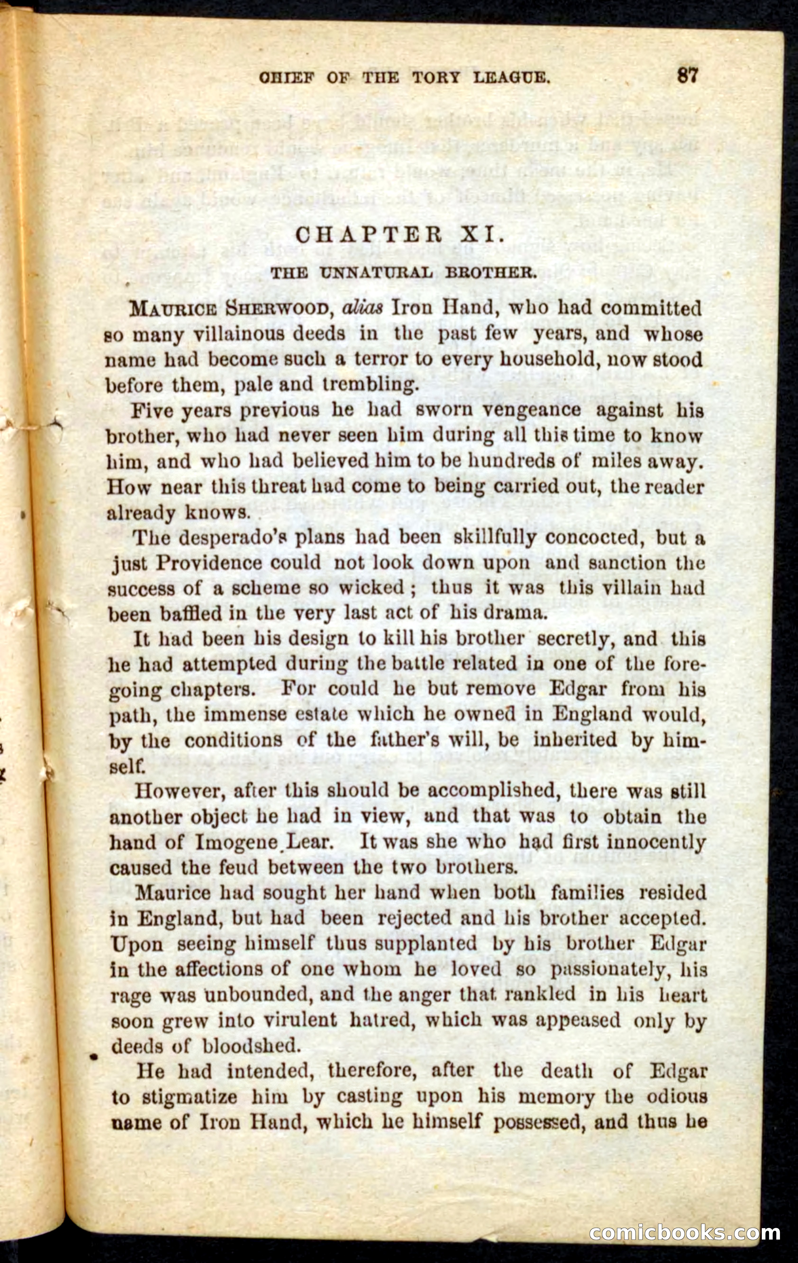 Beadle's Pocket Novels No. 68: Iron Hand, the Tory Chief — page 83 of 100