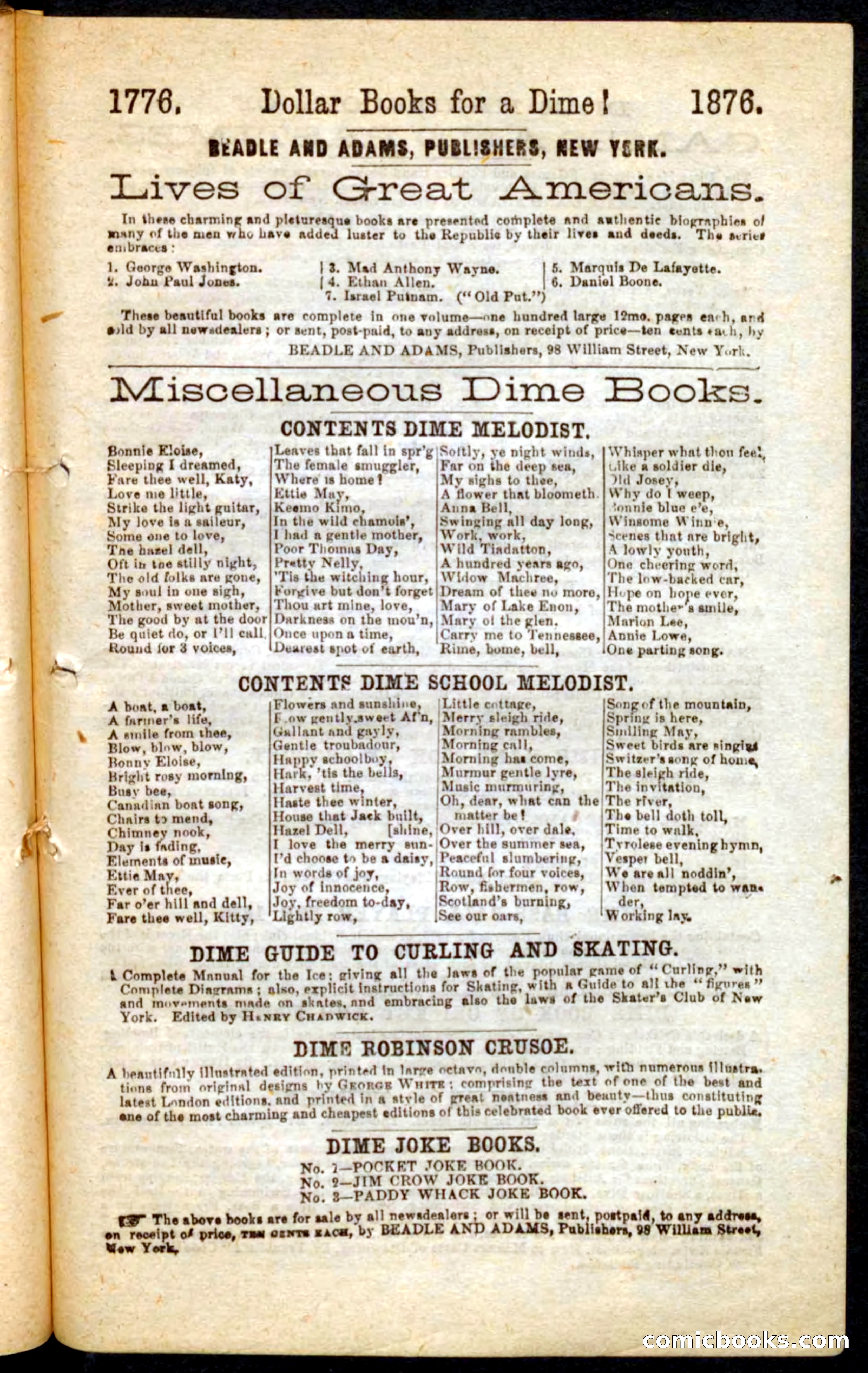 Beadle's Pocket Novels No. 68: Iron Hand, the Tory Chief — page 93 of 100
