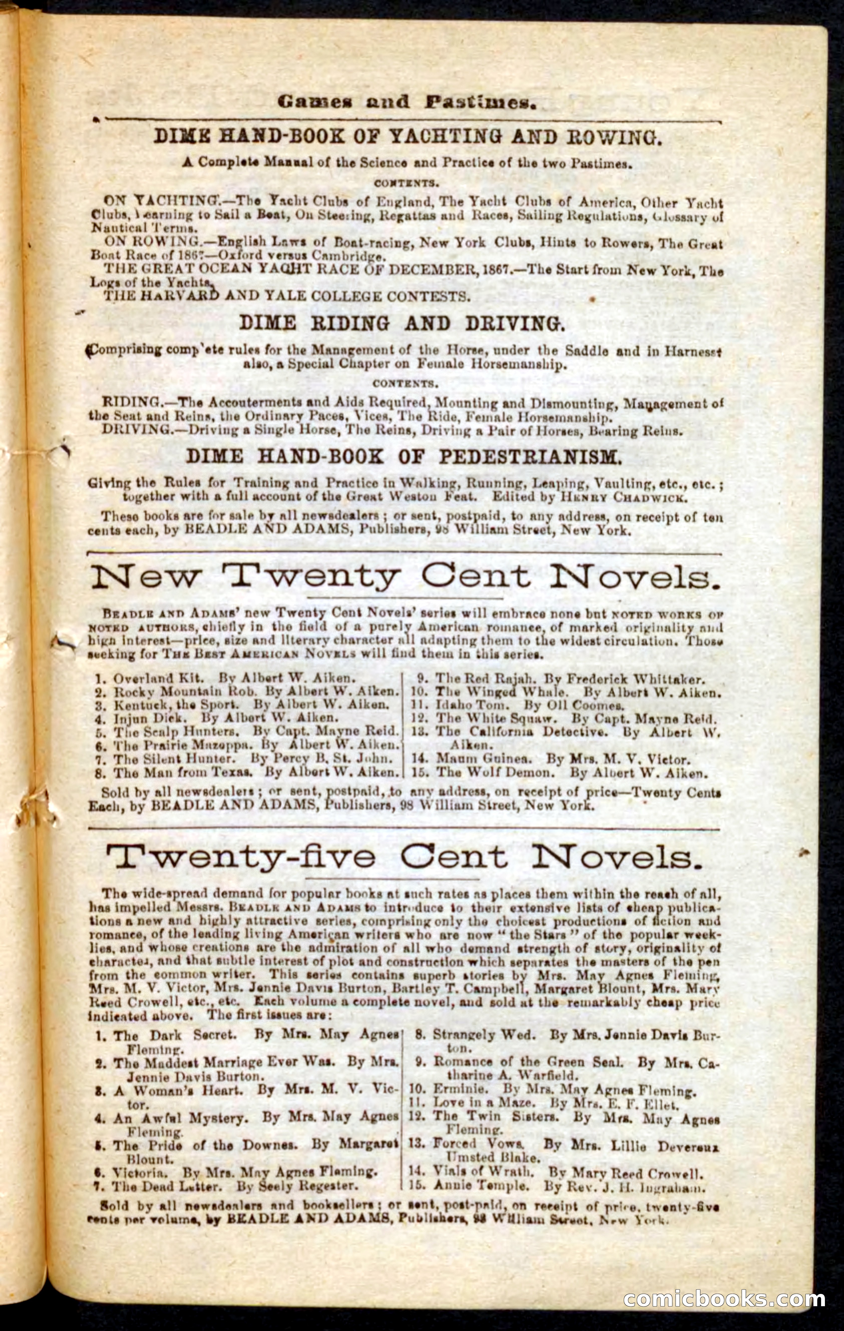 Beadle's Pocket Novels No. 68: Iron Hand, the Tory Chief — page 95 of 100