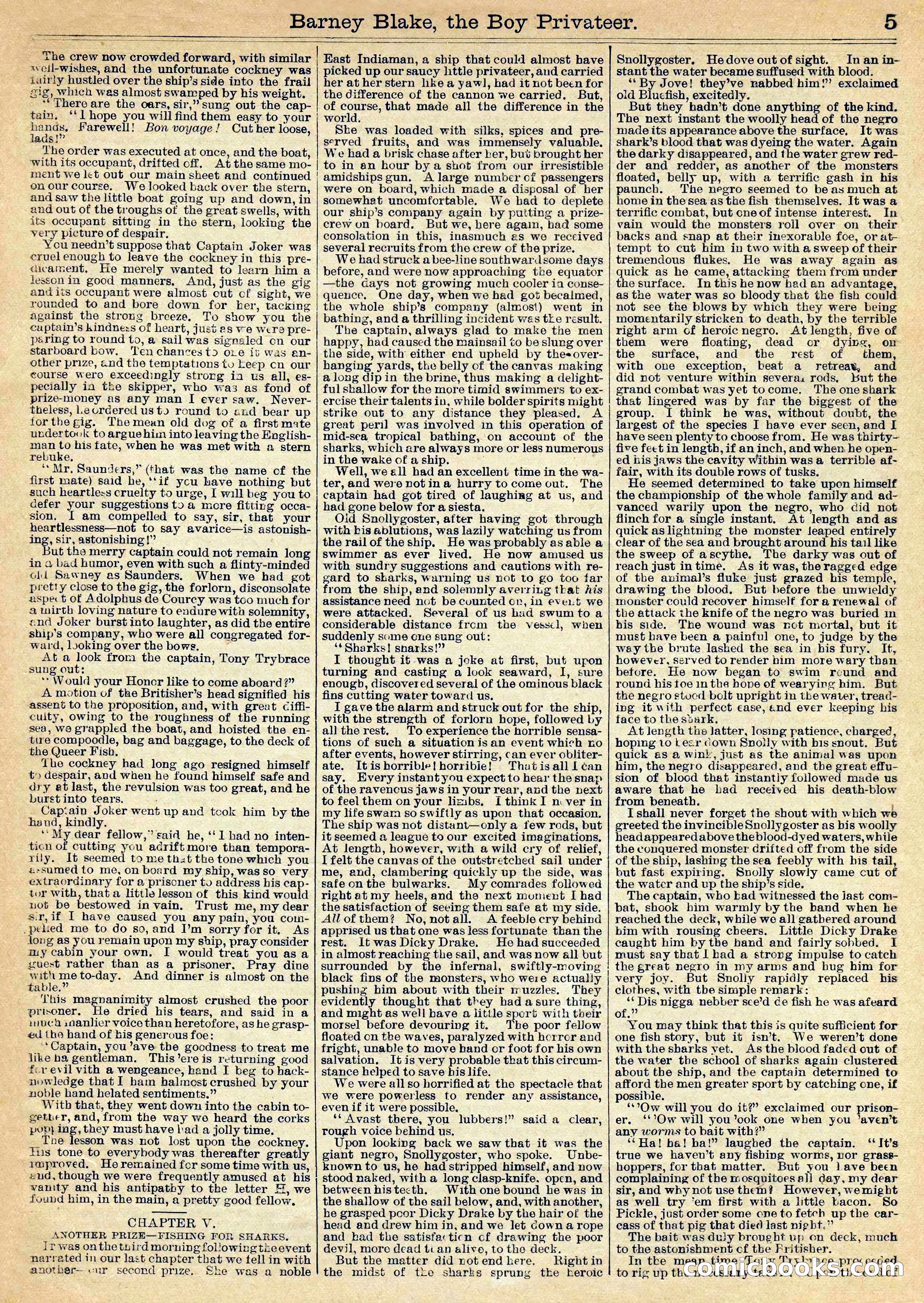 Beadle's Half Dime Library Vol. XL, No. 1020 — page 5 of 16