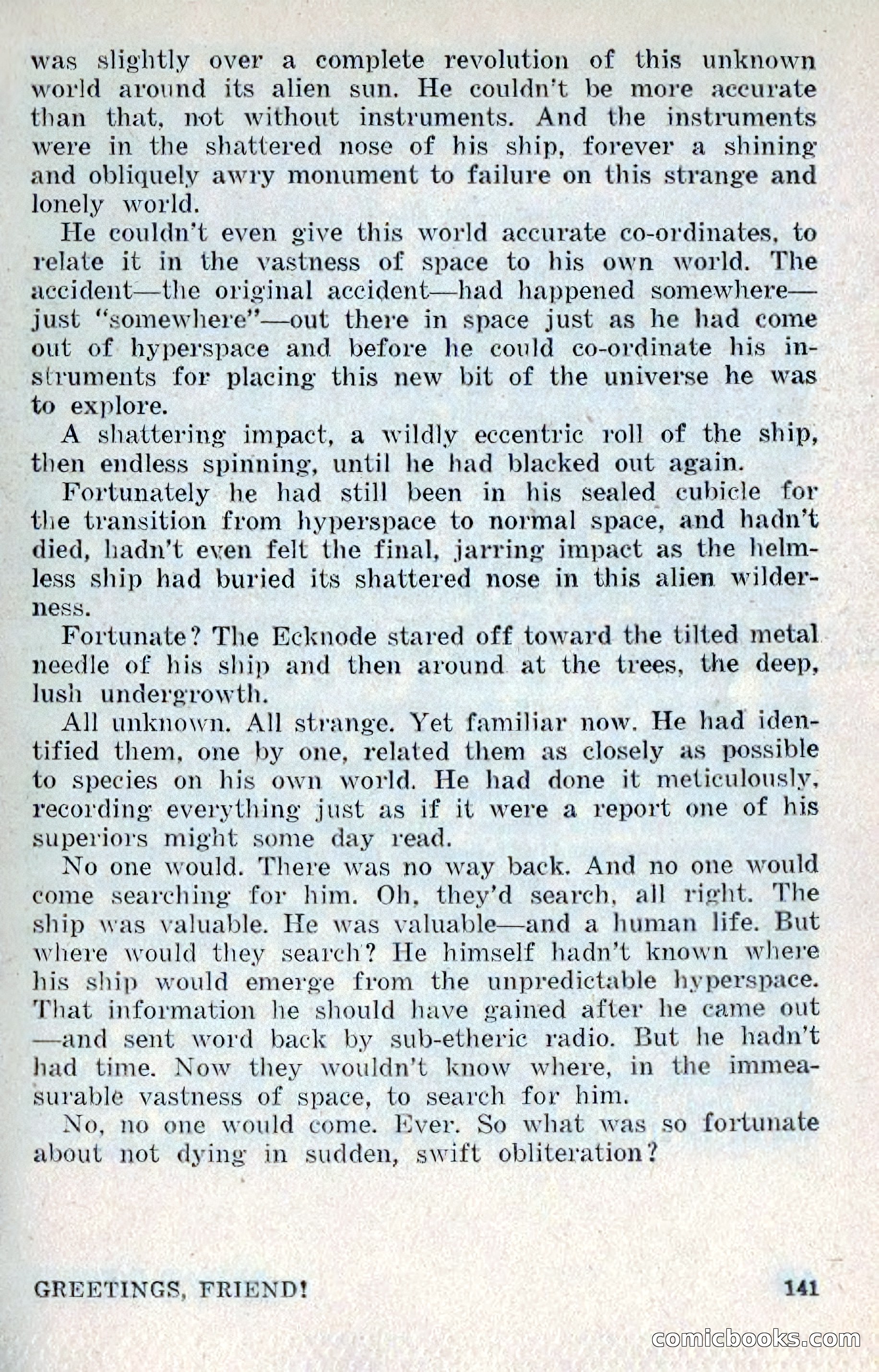 Beyond Infinity, Vol. 1, No. 1 — page 144 of 165