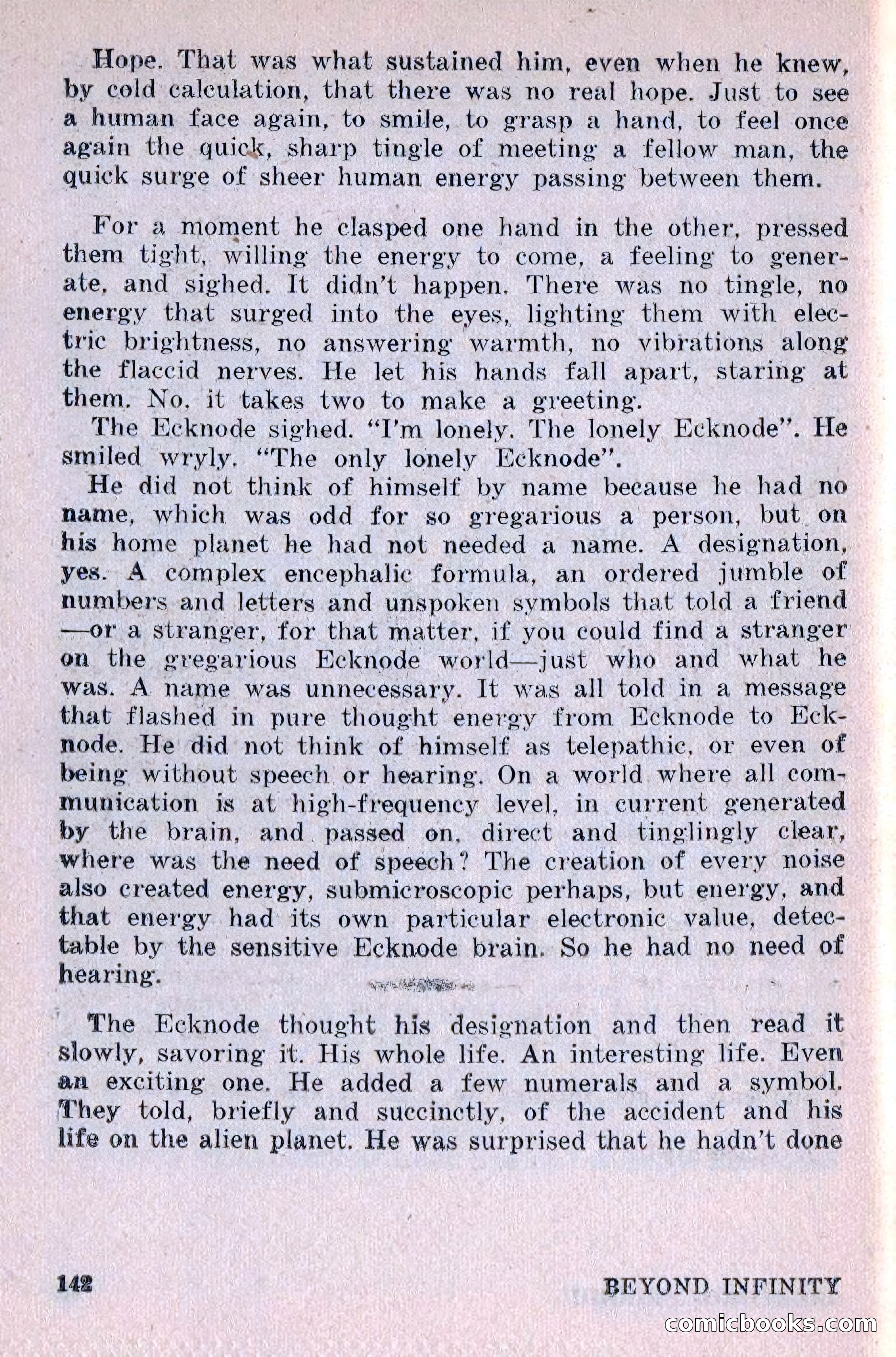 Beyond Infinity, Vol. 1, No. 1 — page 145 of 165