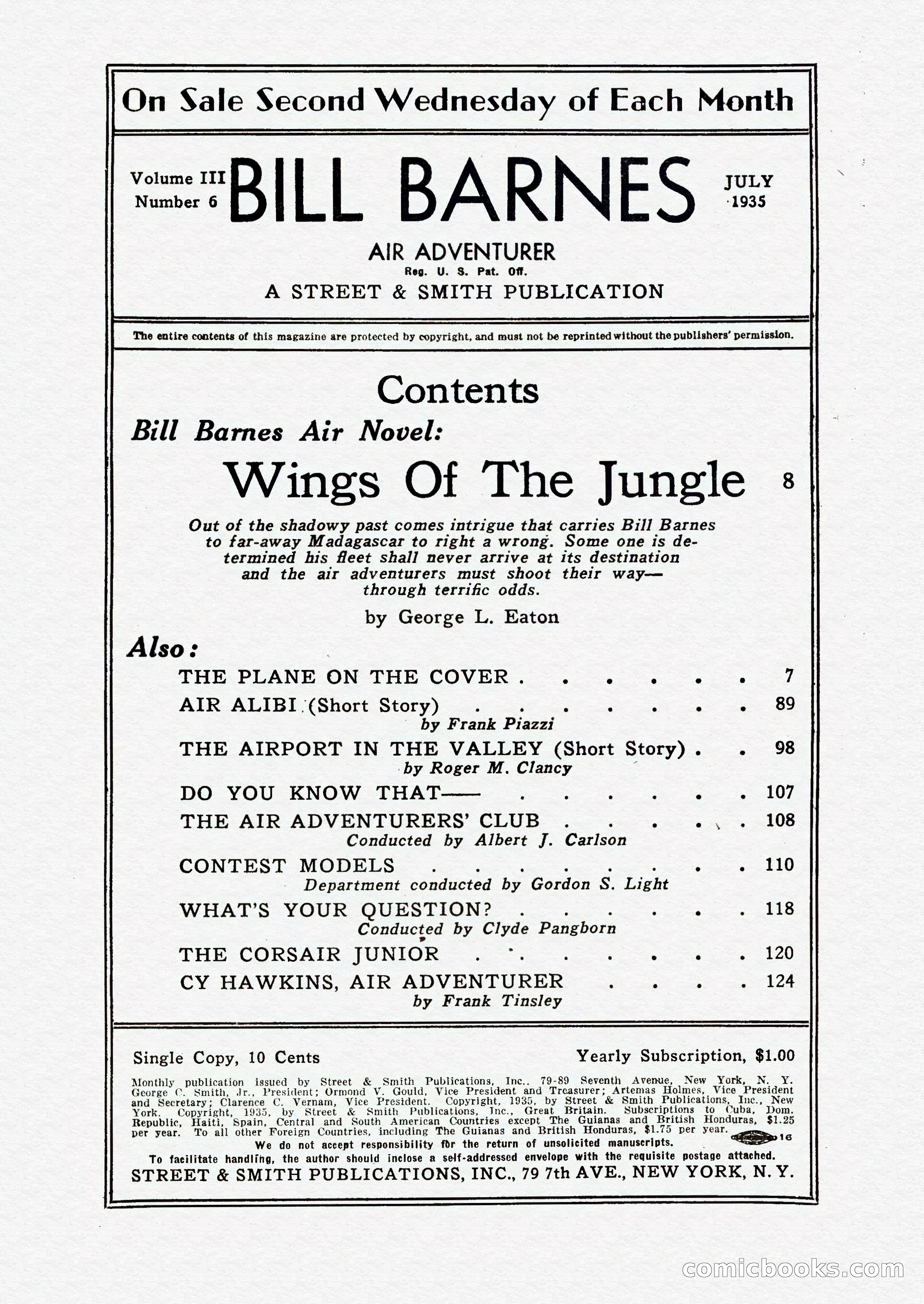 Bill Barnes Air Adventurer, July 1935 — page 4 of 132