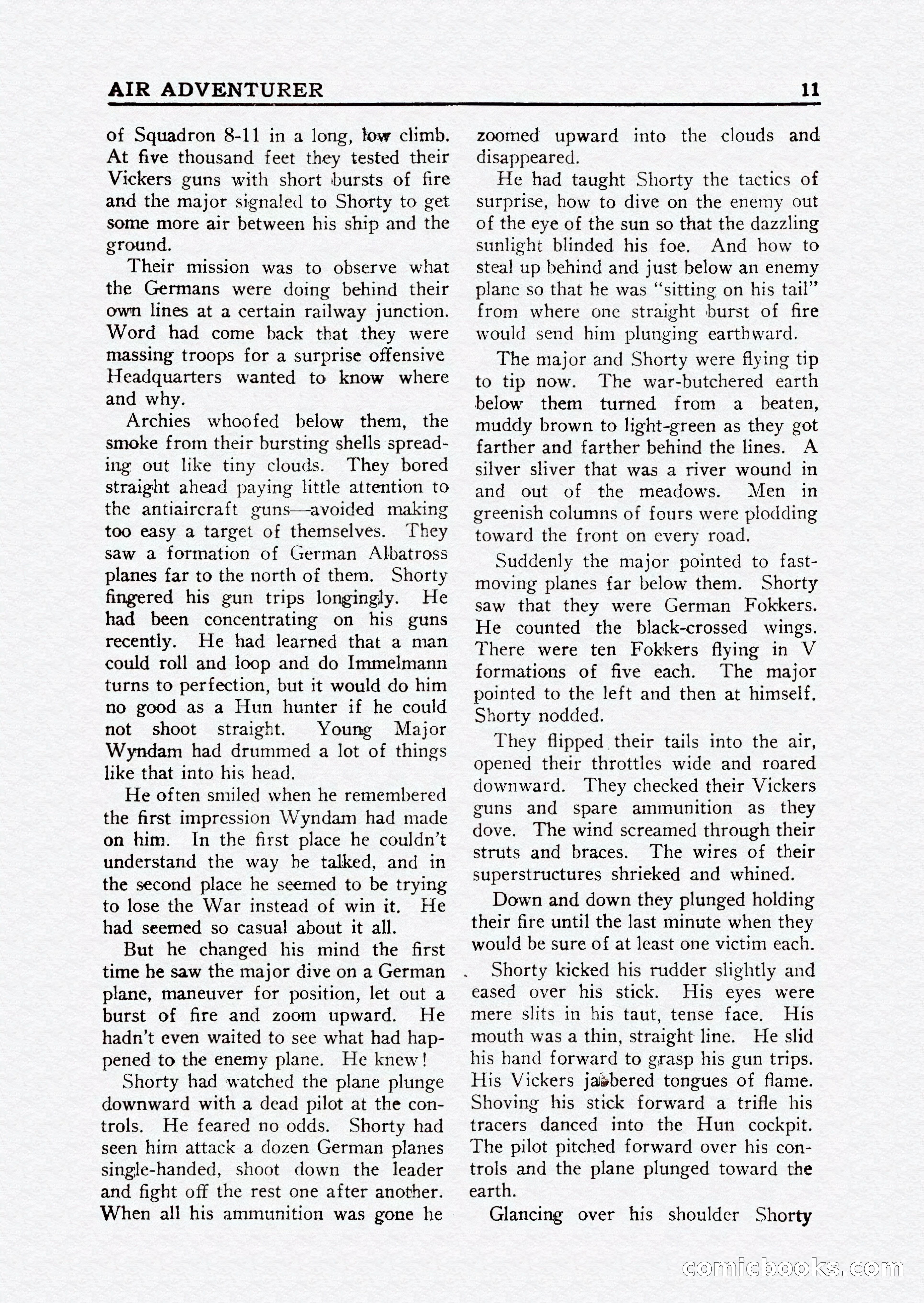 Bill Barnes Air Adventurer, July 1935 — page 13 of 132