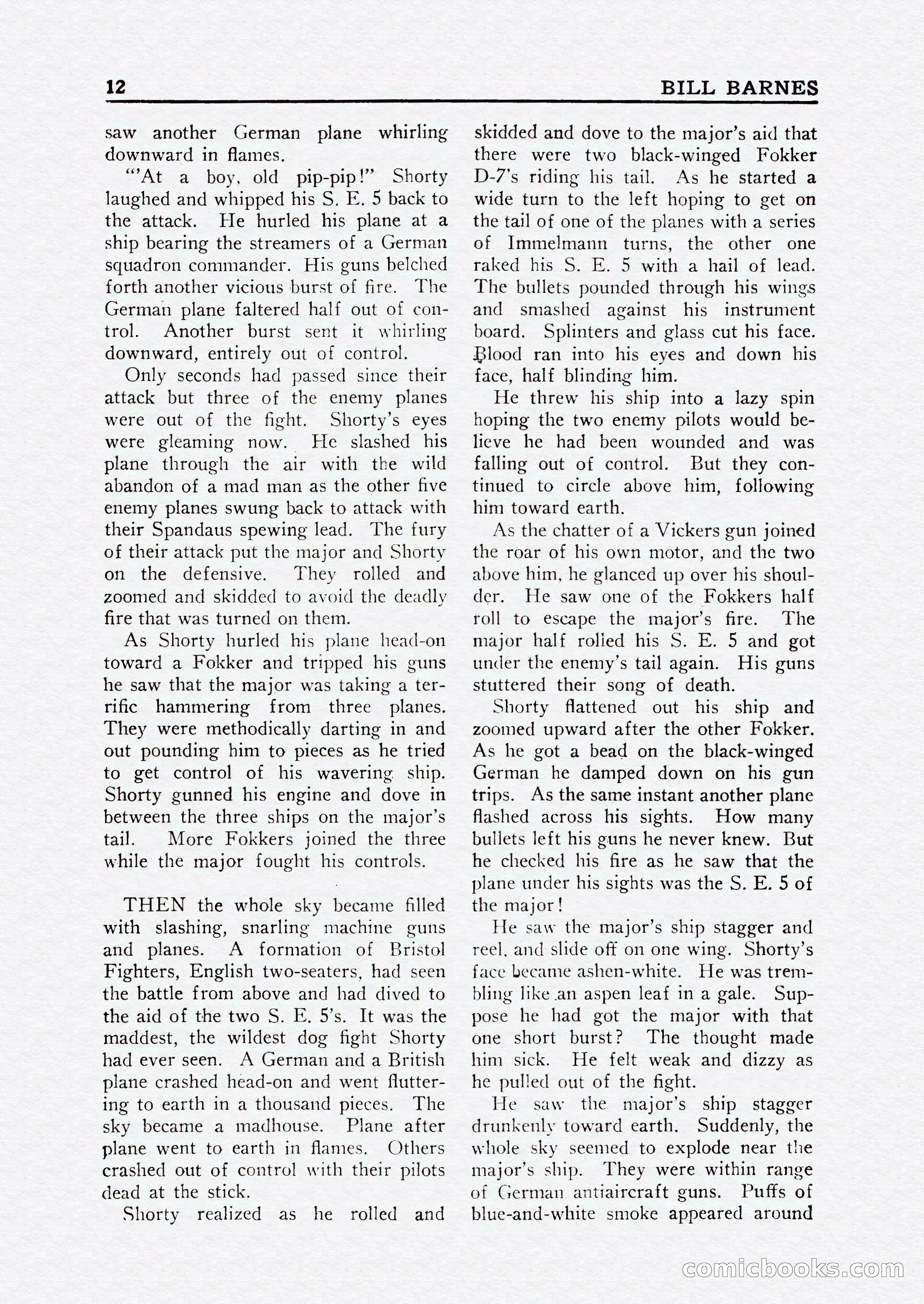 Bill Barnes Air Adventurer, July 1935 — page 14 of 132