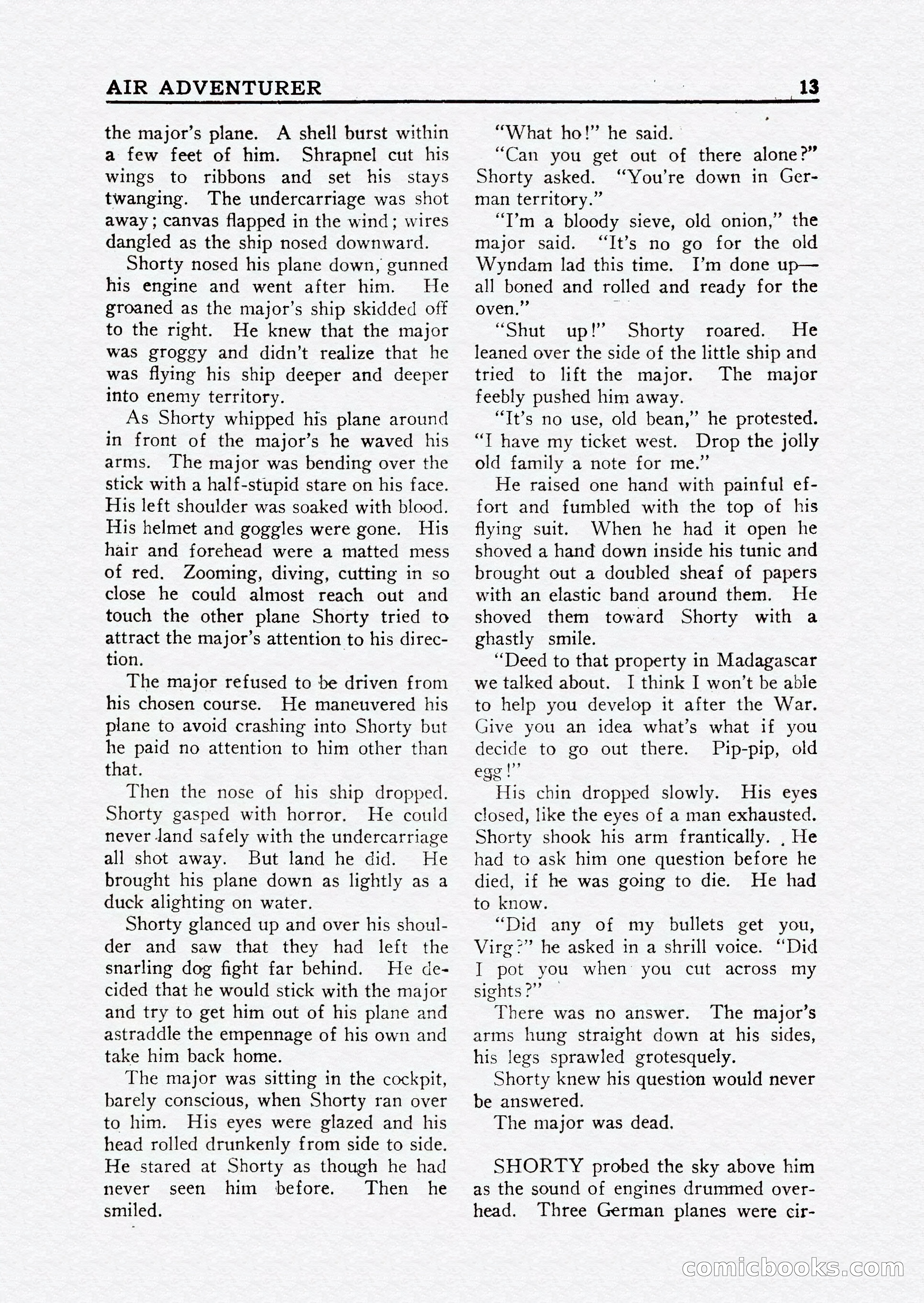Bill Barnes Air Adventurer, July 1935 — page 15 of 132