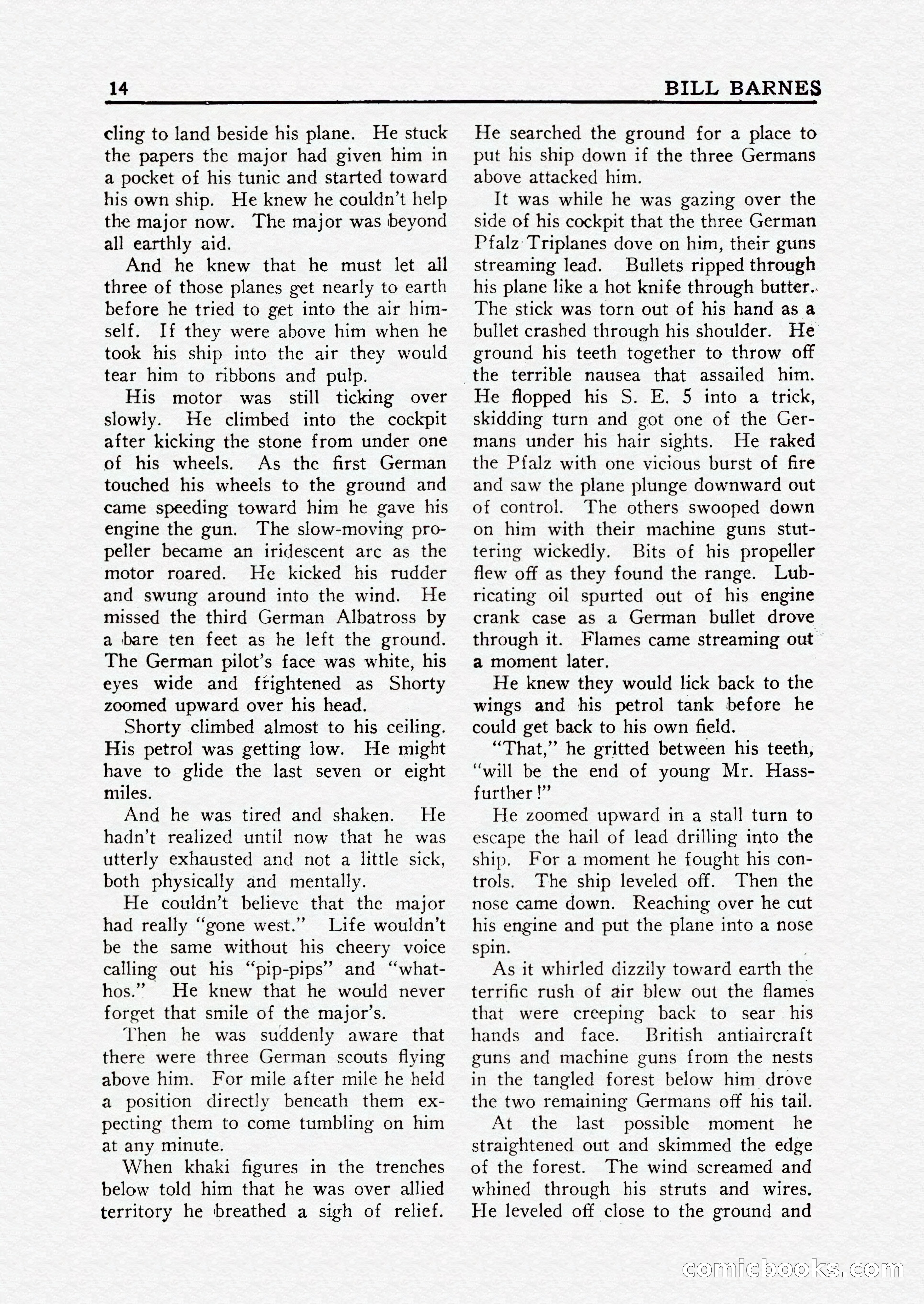 Bill Barnes Air Adventurer, July 1935 — page 16 of 132