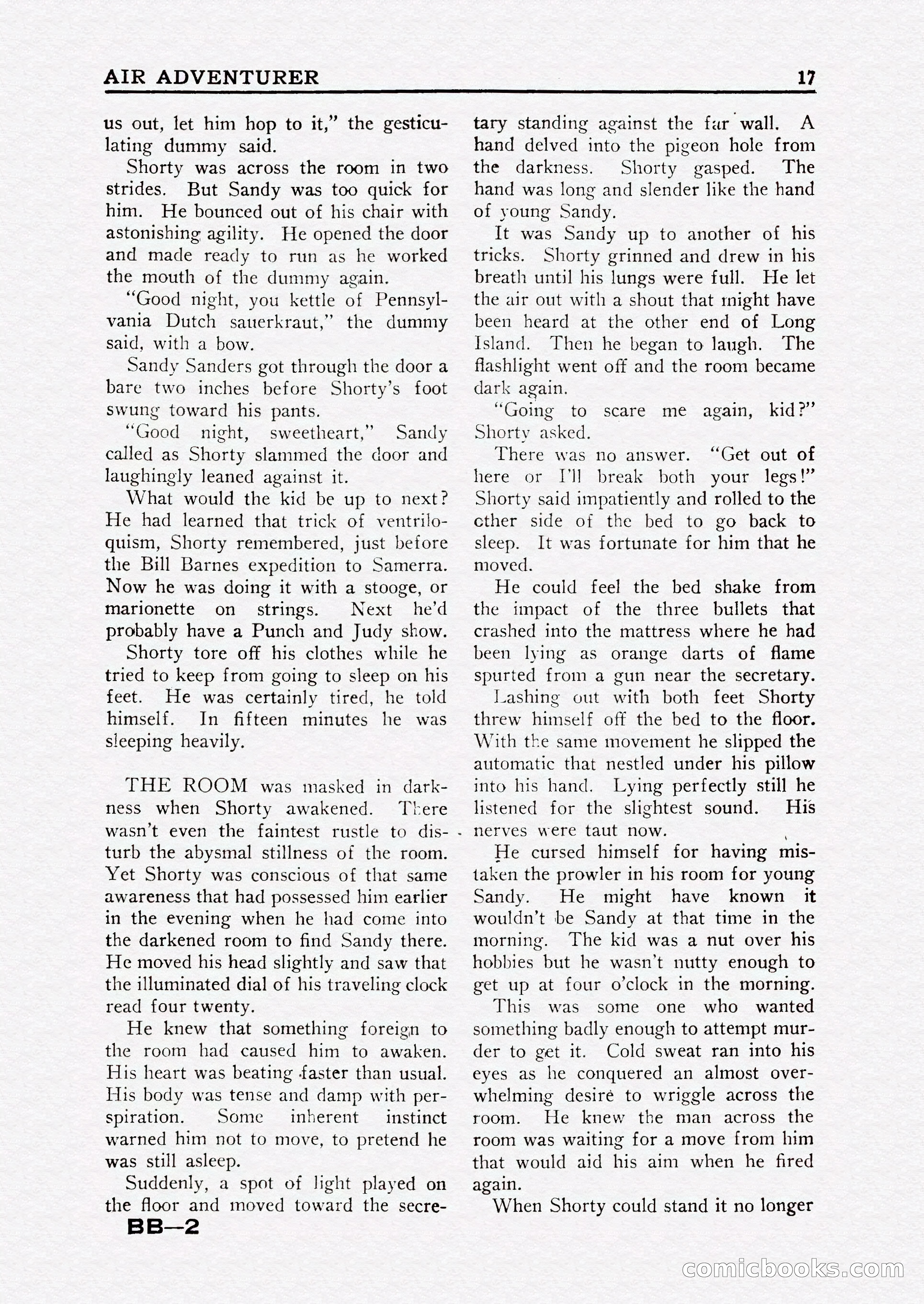 Bill Barnes Air Adventurer, July 1935 — page 19 of 132