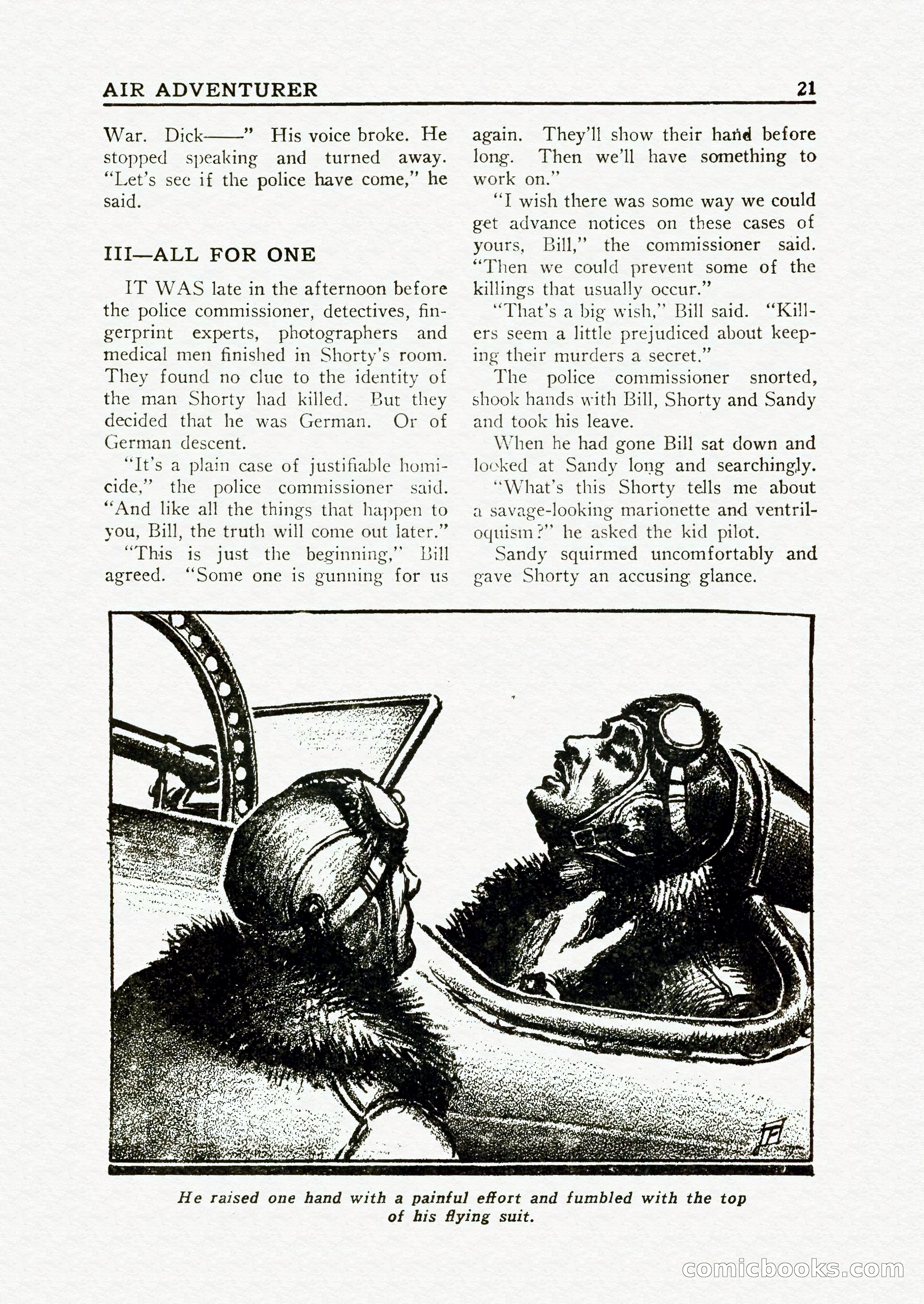 Bill Barnes Air Adventurer, July 1935 — page 23 of 132