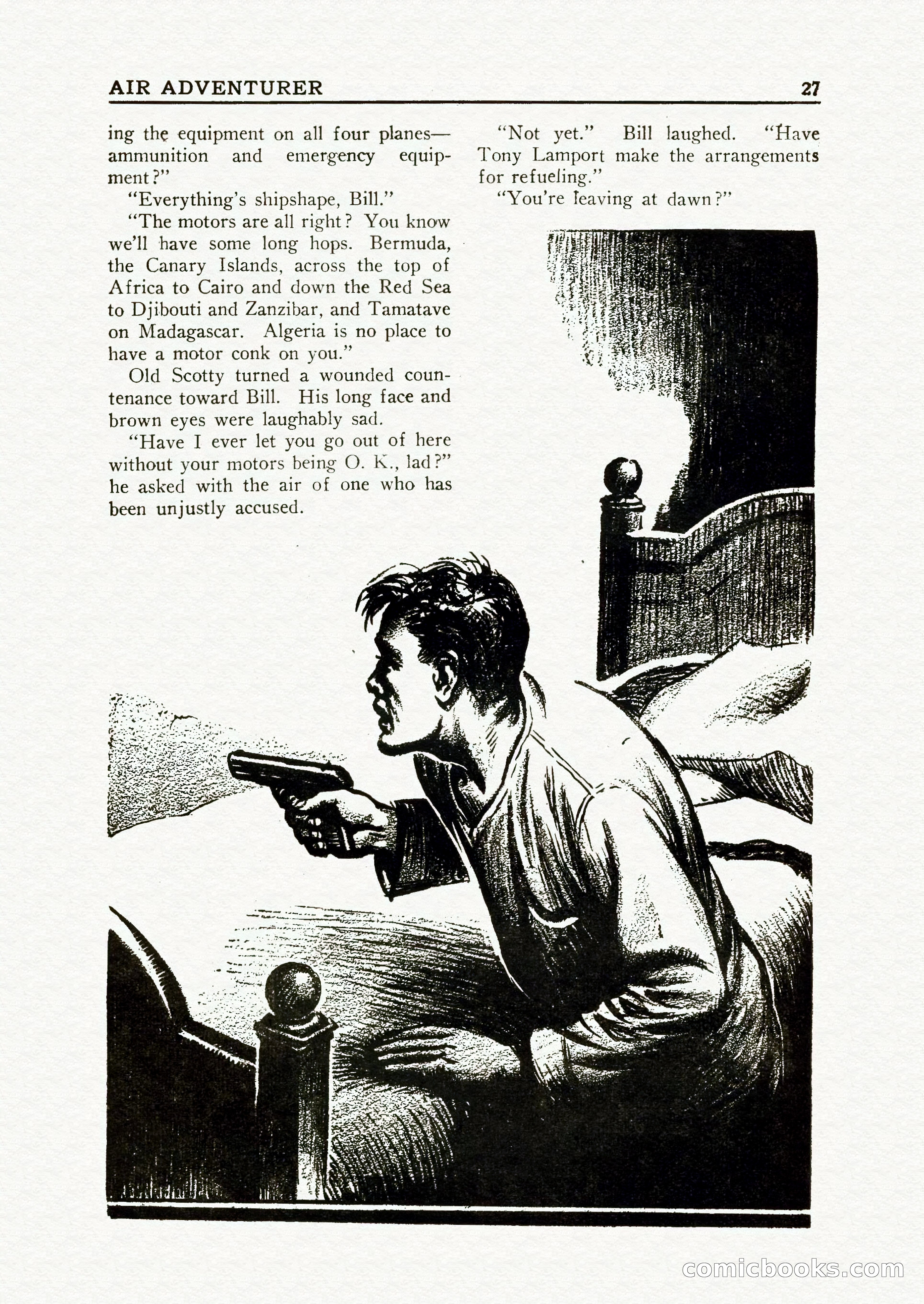 Bill Barnes Air Adventurer, July 1935 — page 29 of 132
