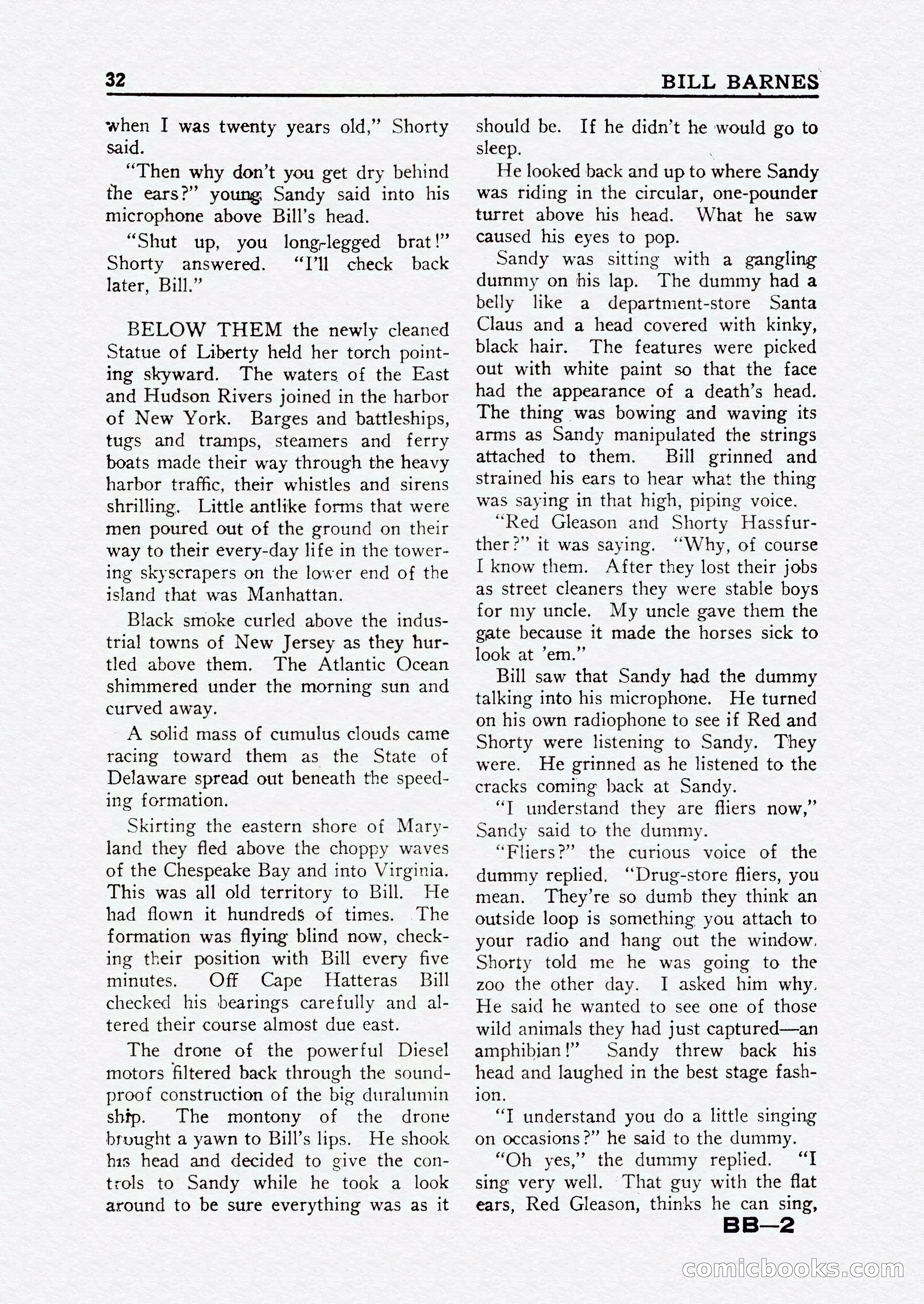 Bill Barnes Air Adventurer, July 1935 — page 34 of 132