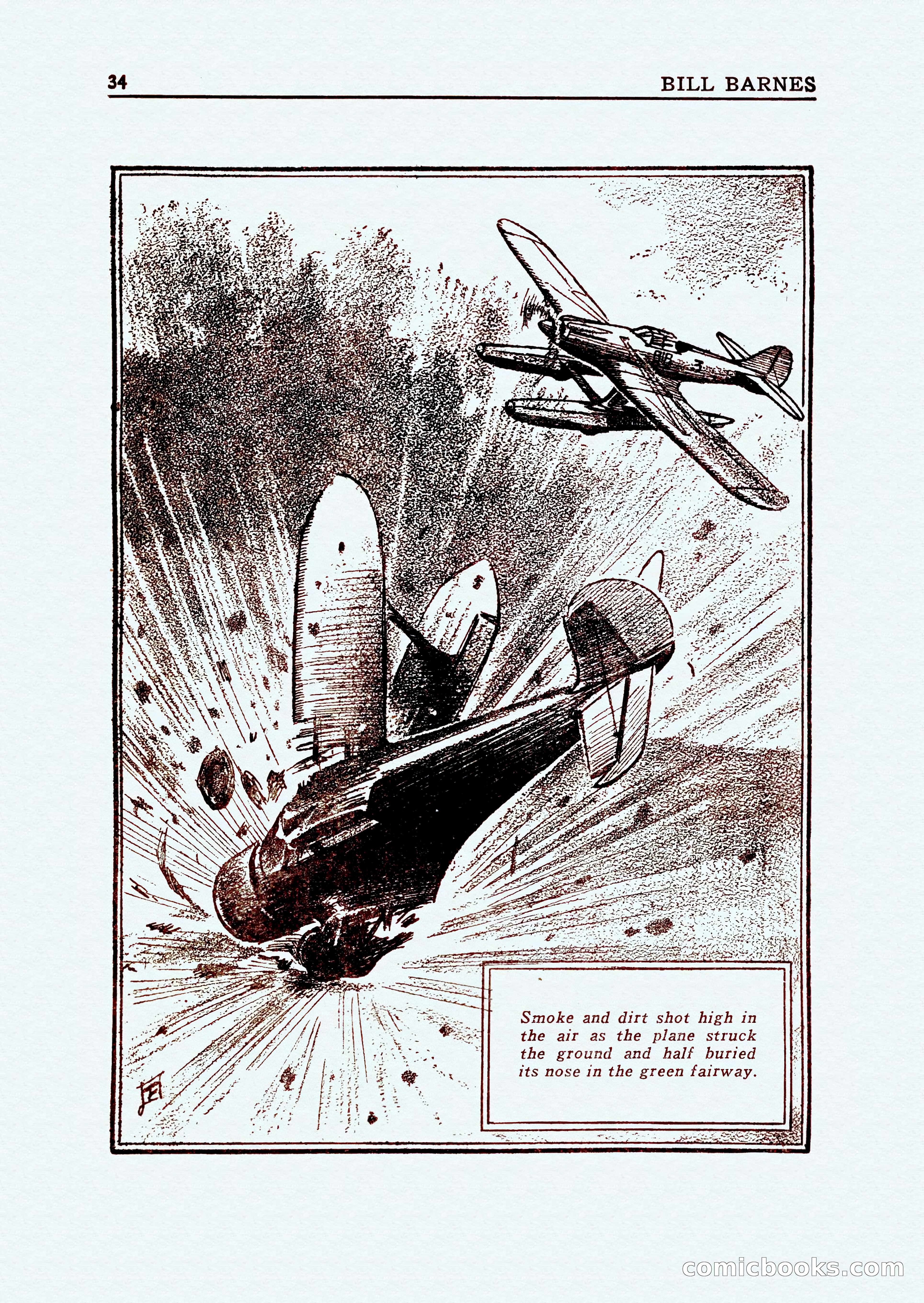 Bill Barnes Air Adventurer, July 1935 — page 36 of 132
