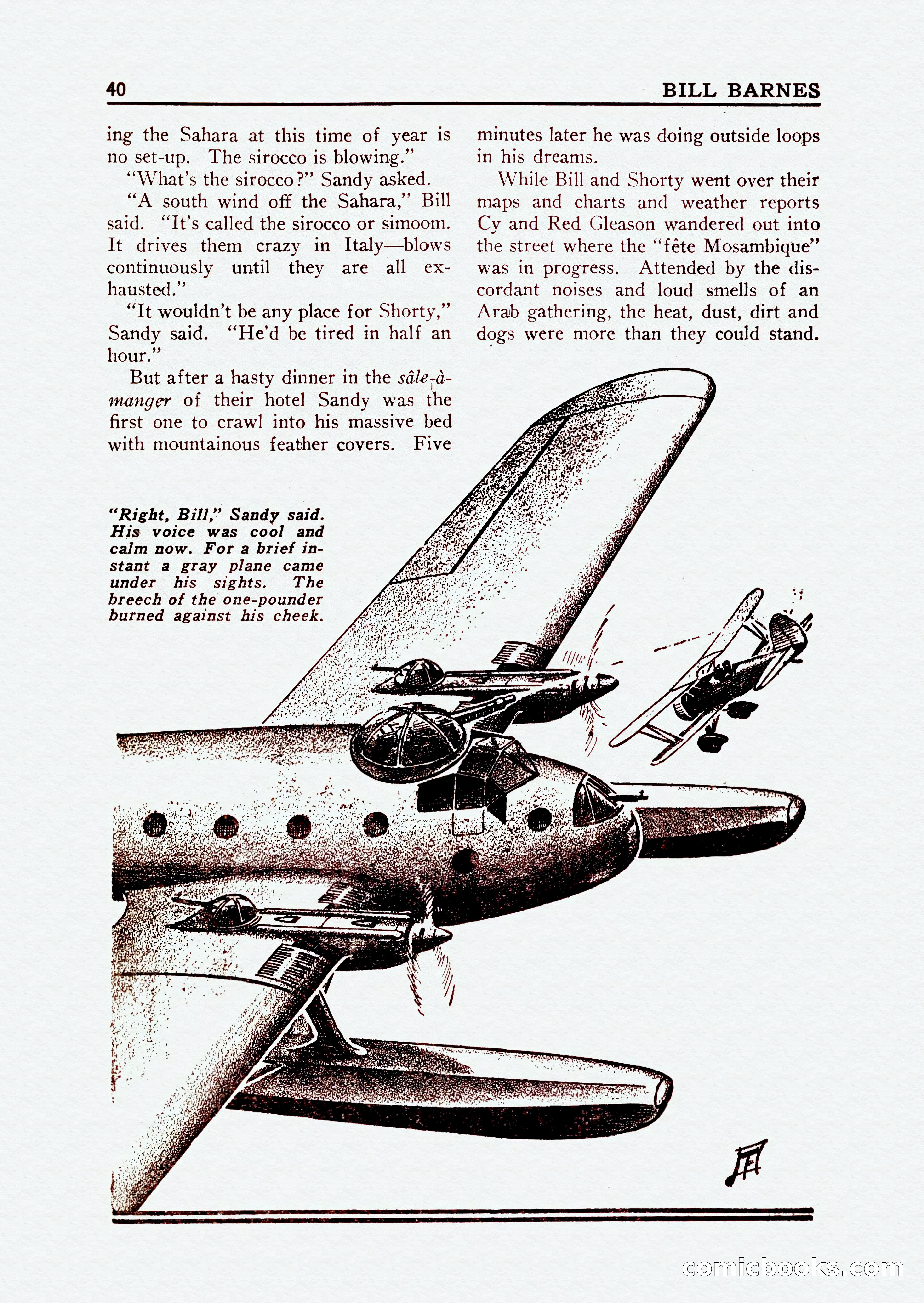 Bill Barnes Air Adventurer, July 1935 — page 42 of 132