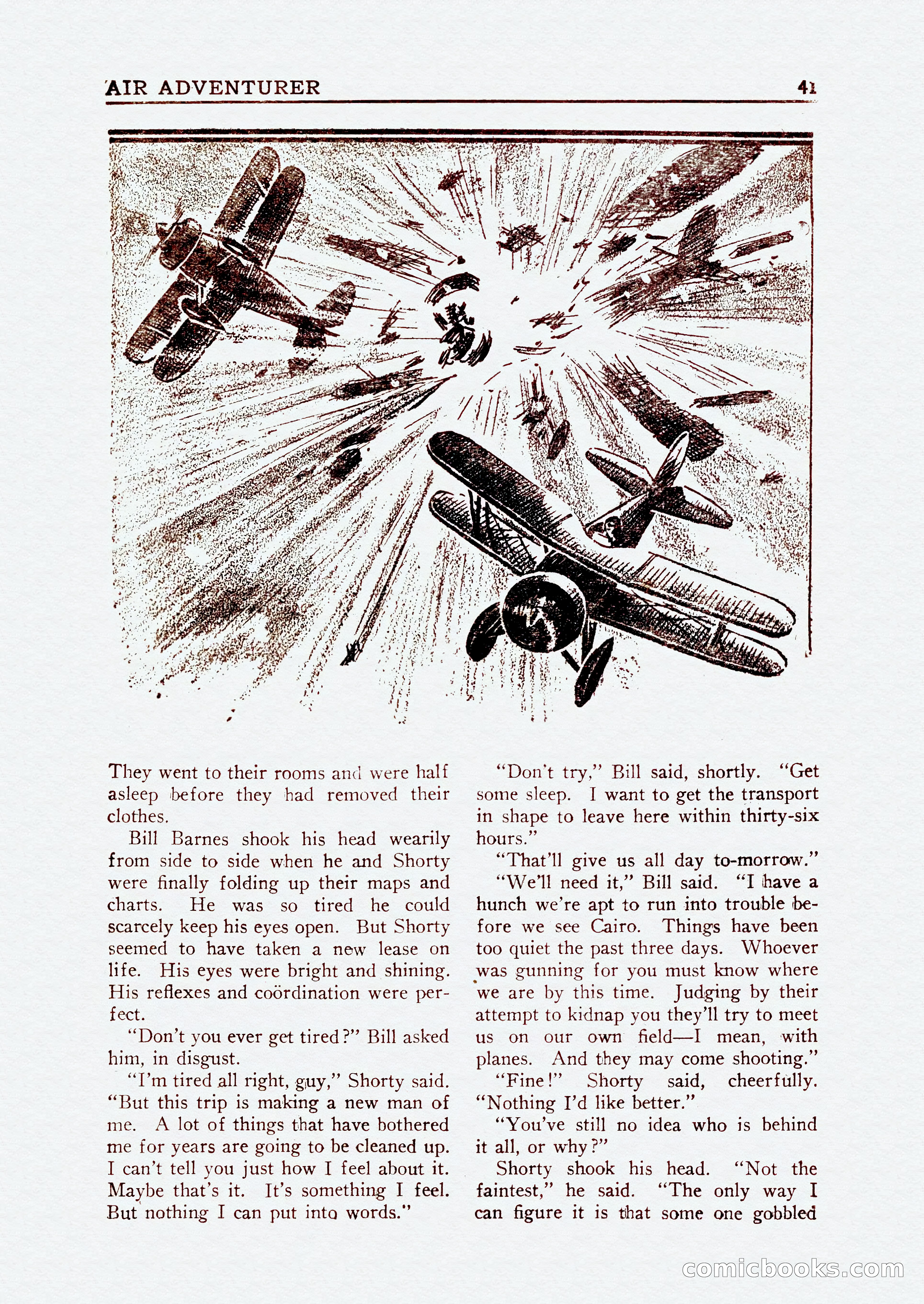 Bill Barnes Air Adventurer, July 1935 — page 43 of 132