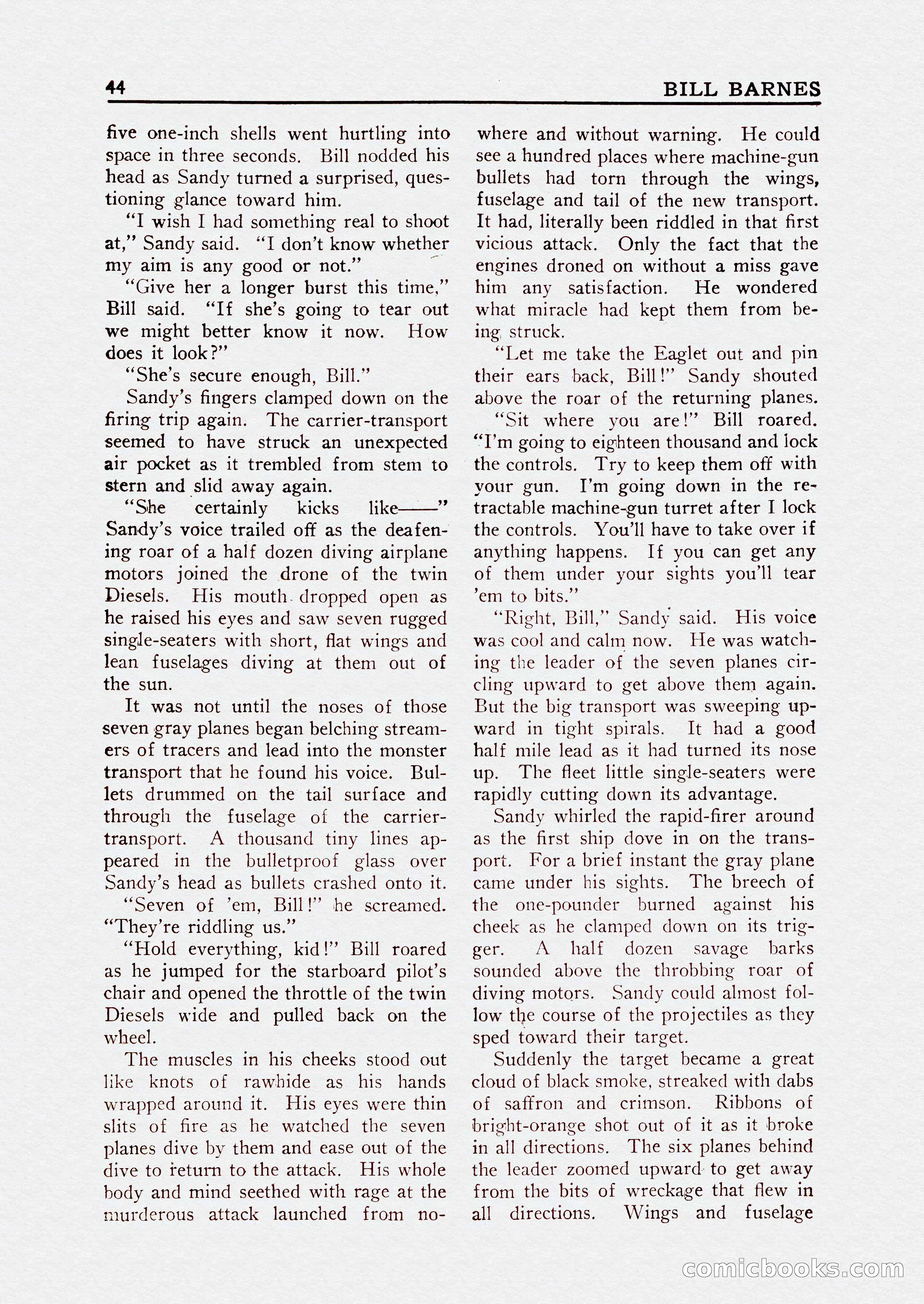 Bill Barnes Air Adventurer, July 1935 — page 46 of 132