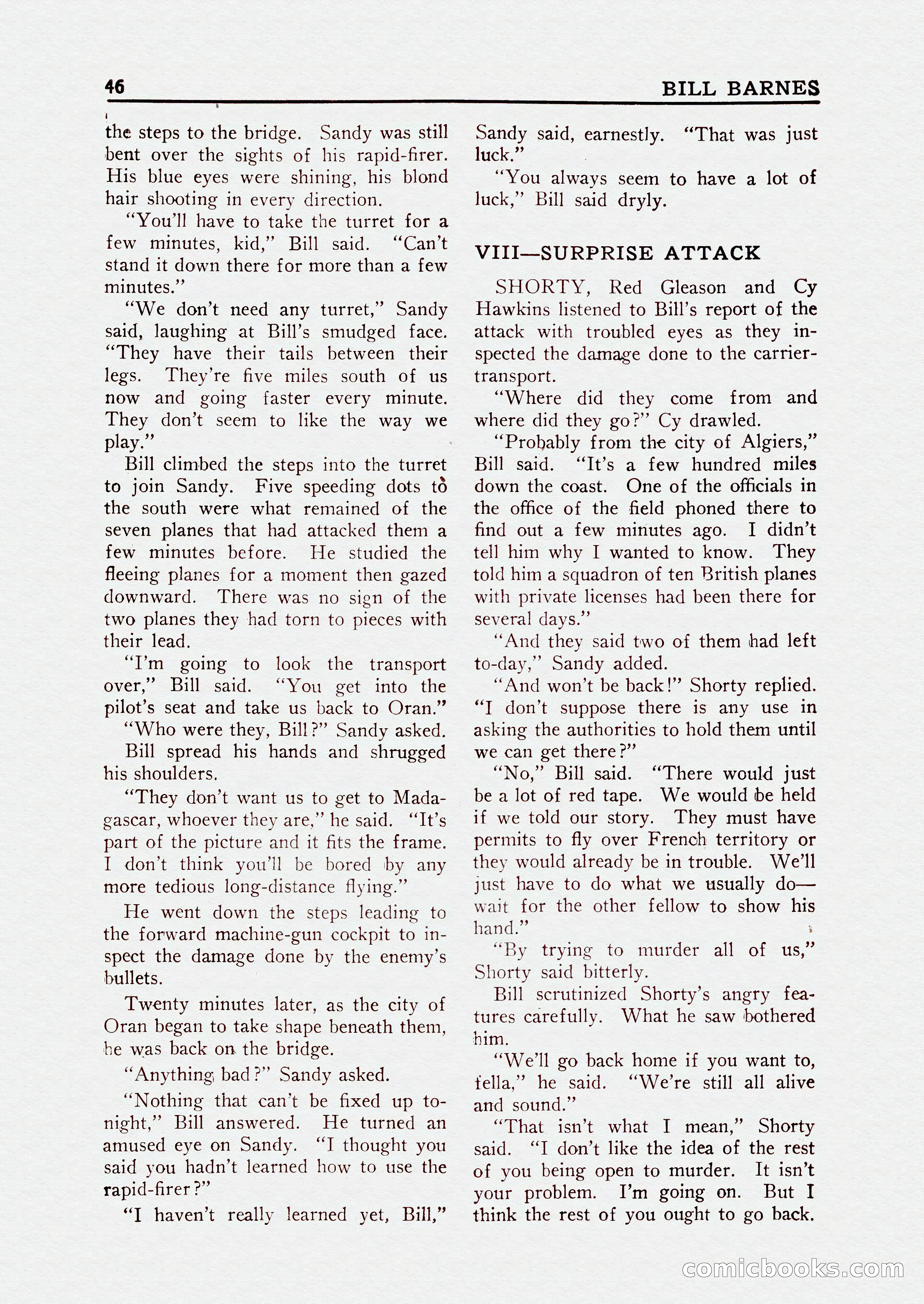 Bill Barnes Air Adventurer, July 1935 — page 48 of 132