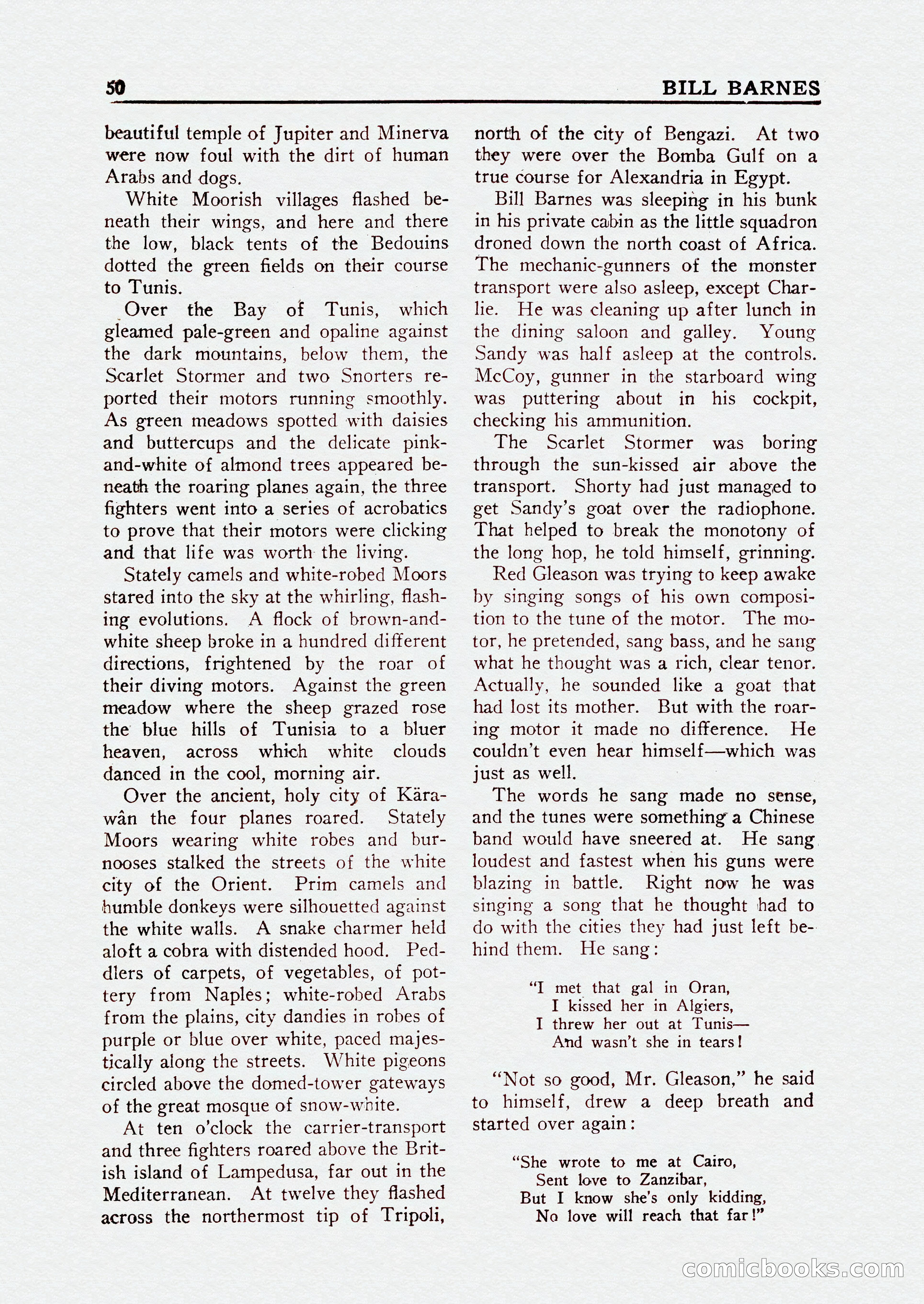 Bill Barnes Air Adventurer, July 1935 — page 52 of 132