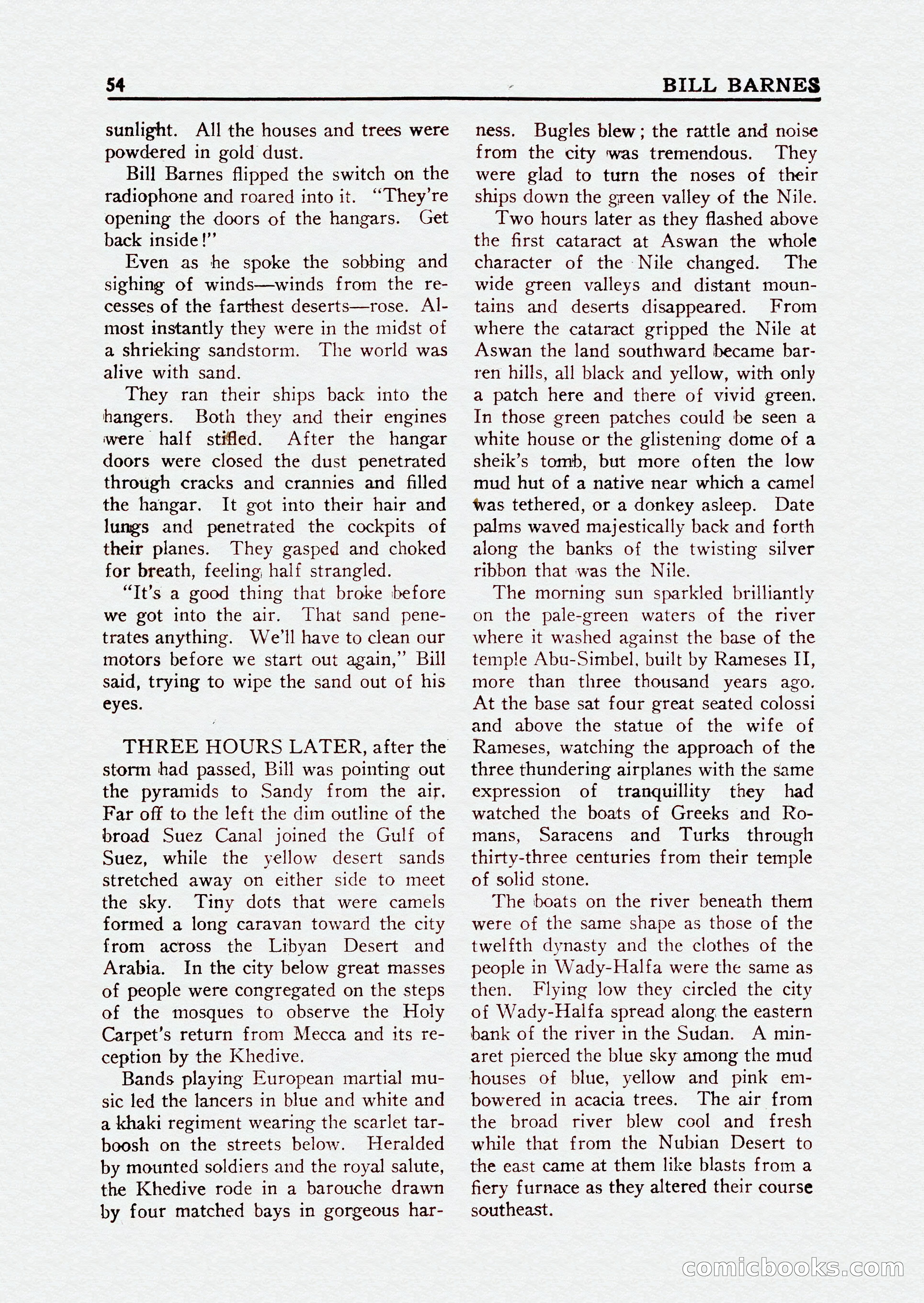 Bill Barnes Air Adventurer, July 1935 — page 56 of 132