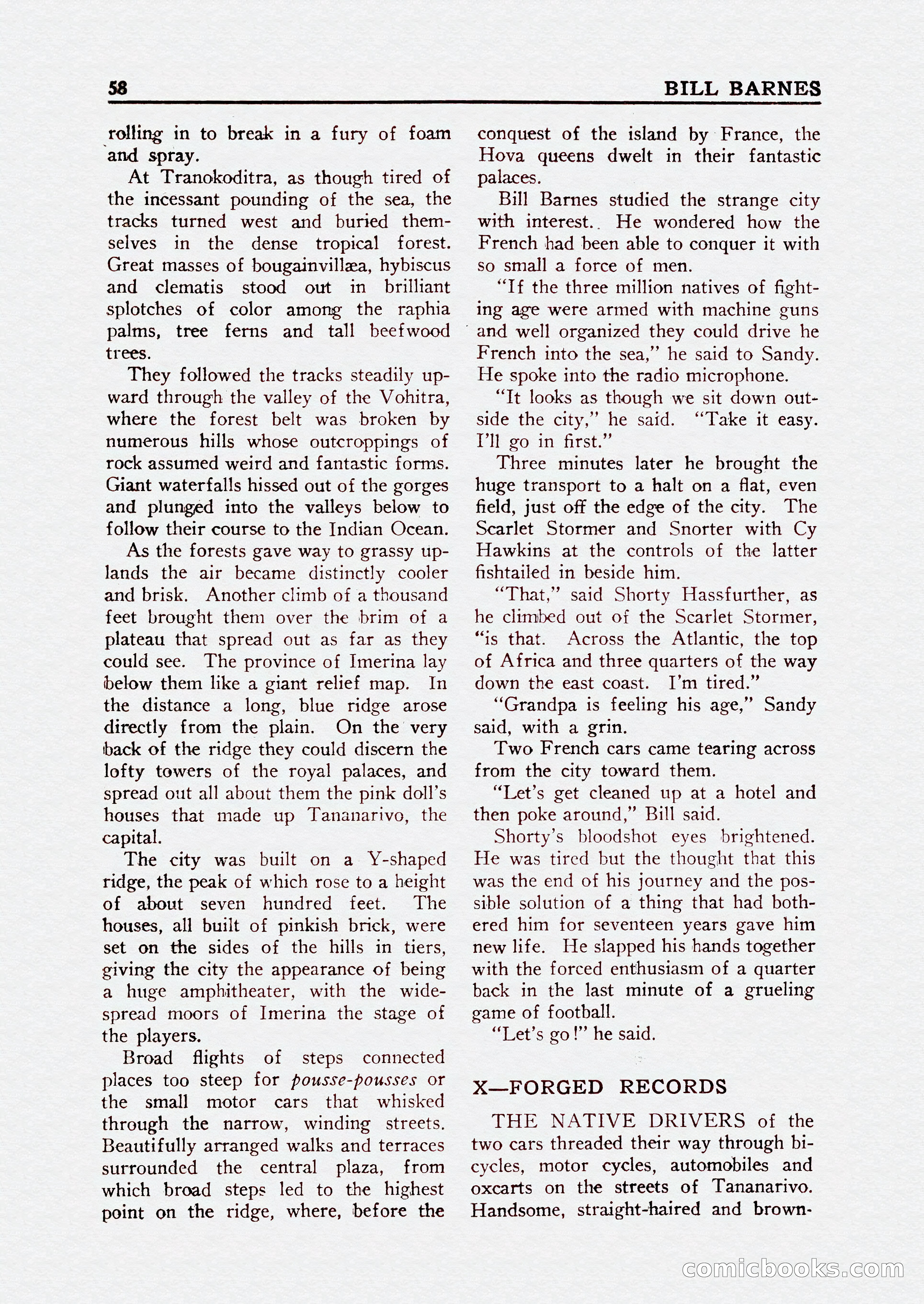 Bill Barnes Air Adventurer, July 1935 — page 60 of 132