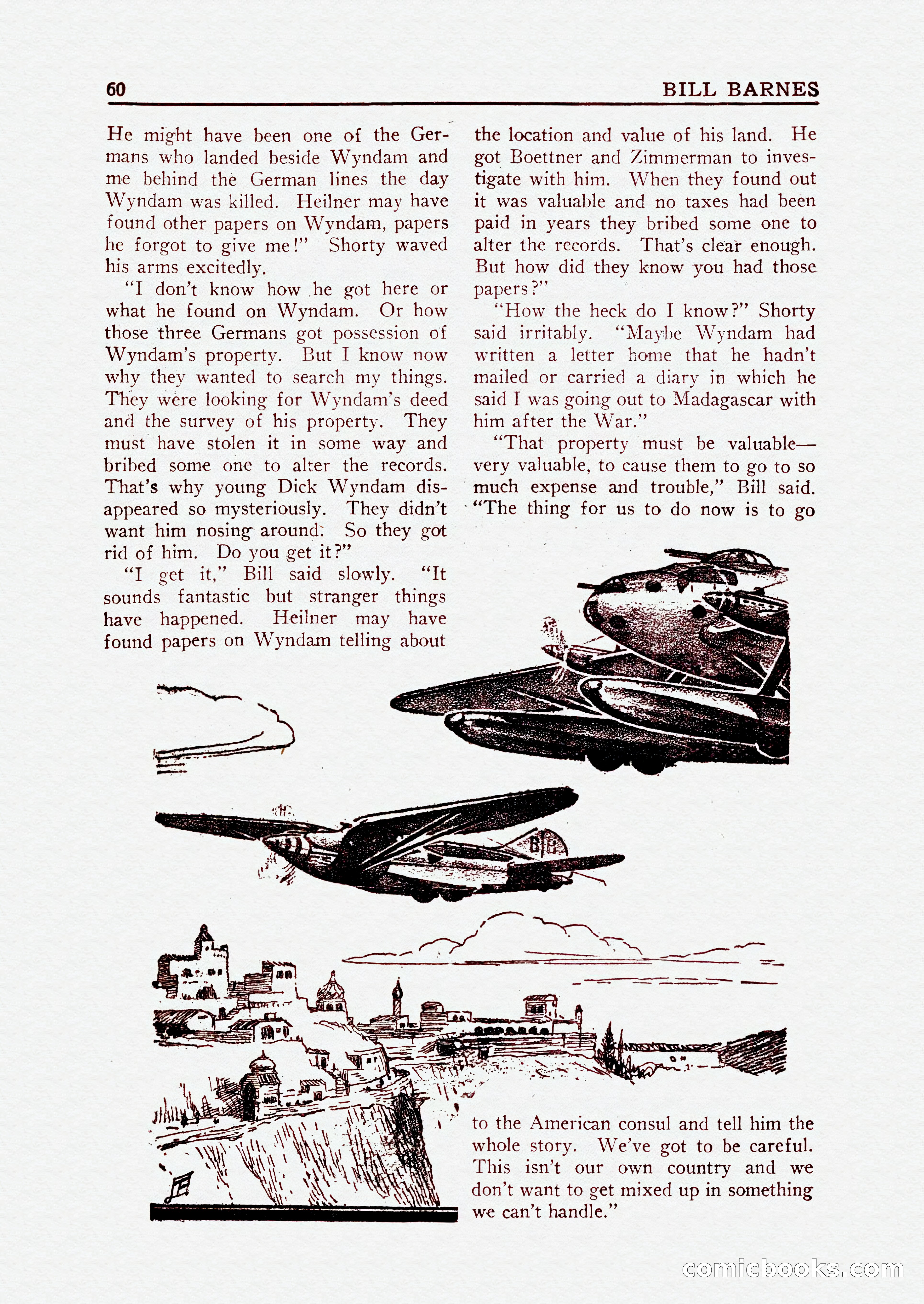 Bill Barnes Air Adventurer, July 1935 — page 62 of 132