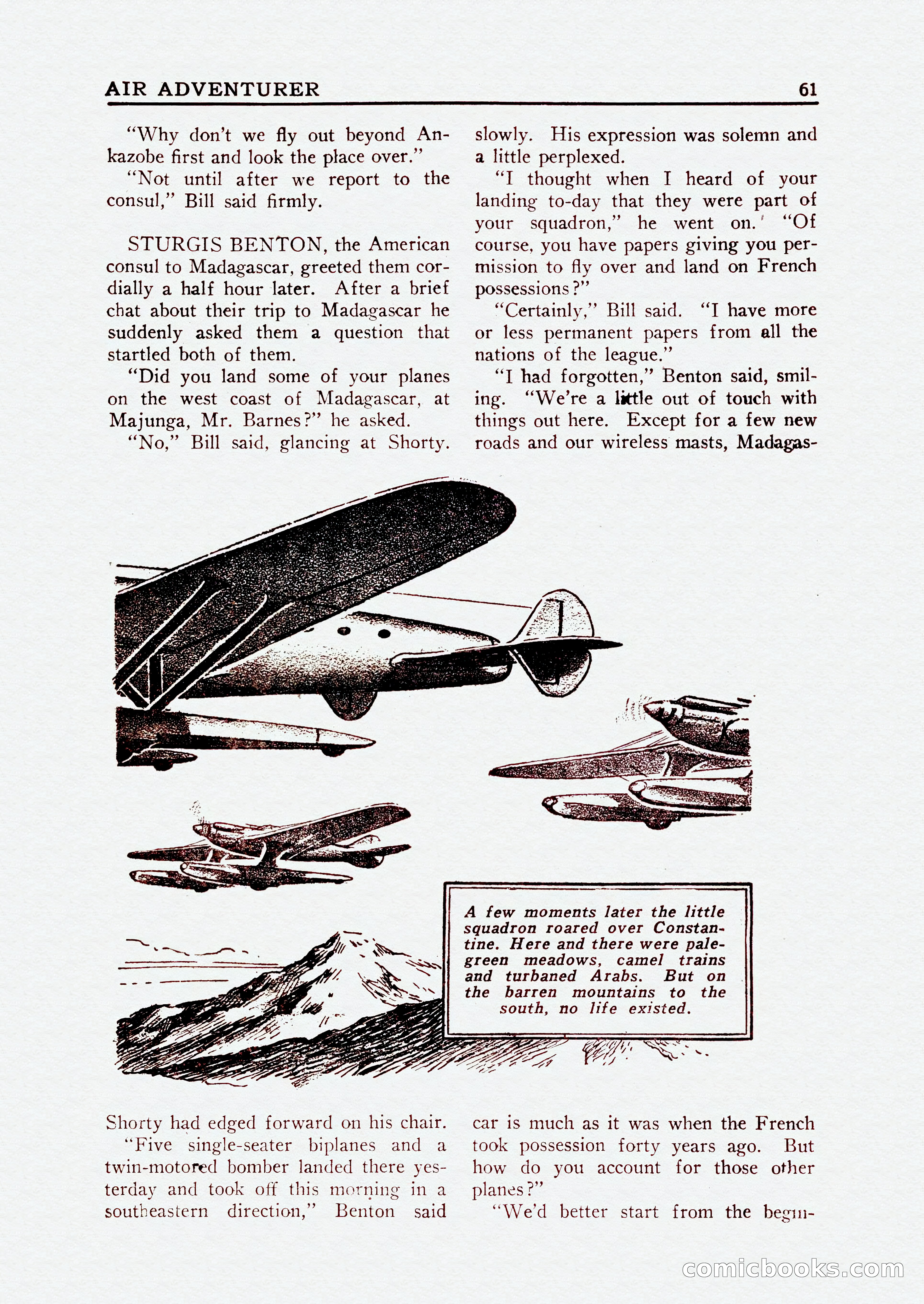 Bill Barnes Air Adventurer, July 1935 — page 63 of 132