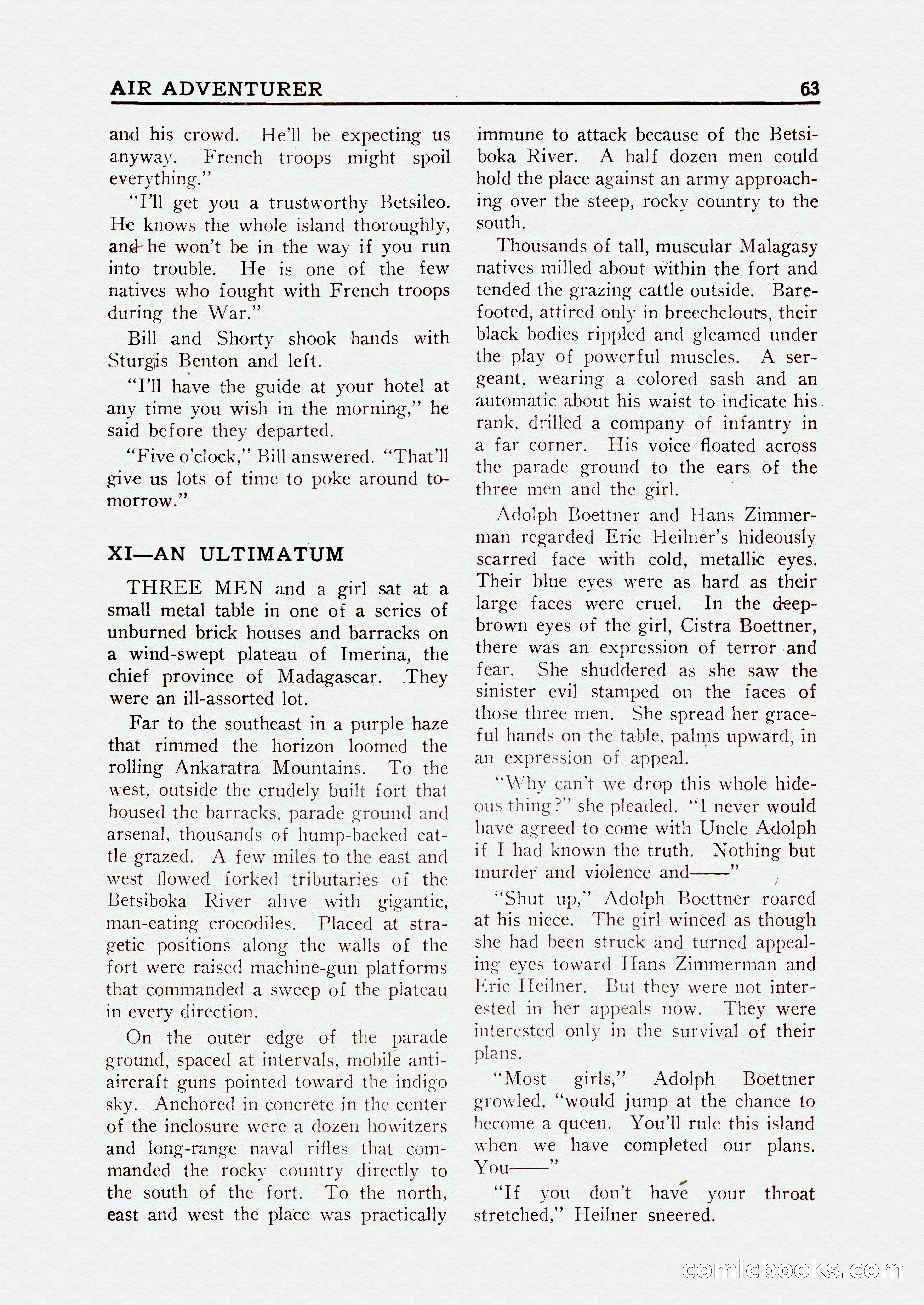 Bill Barnes Air Adventurer, July 1935 — page 65 of 132