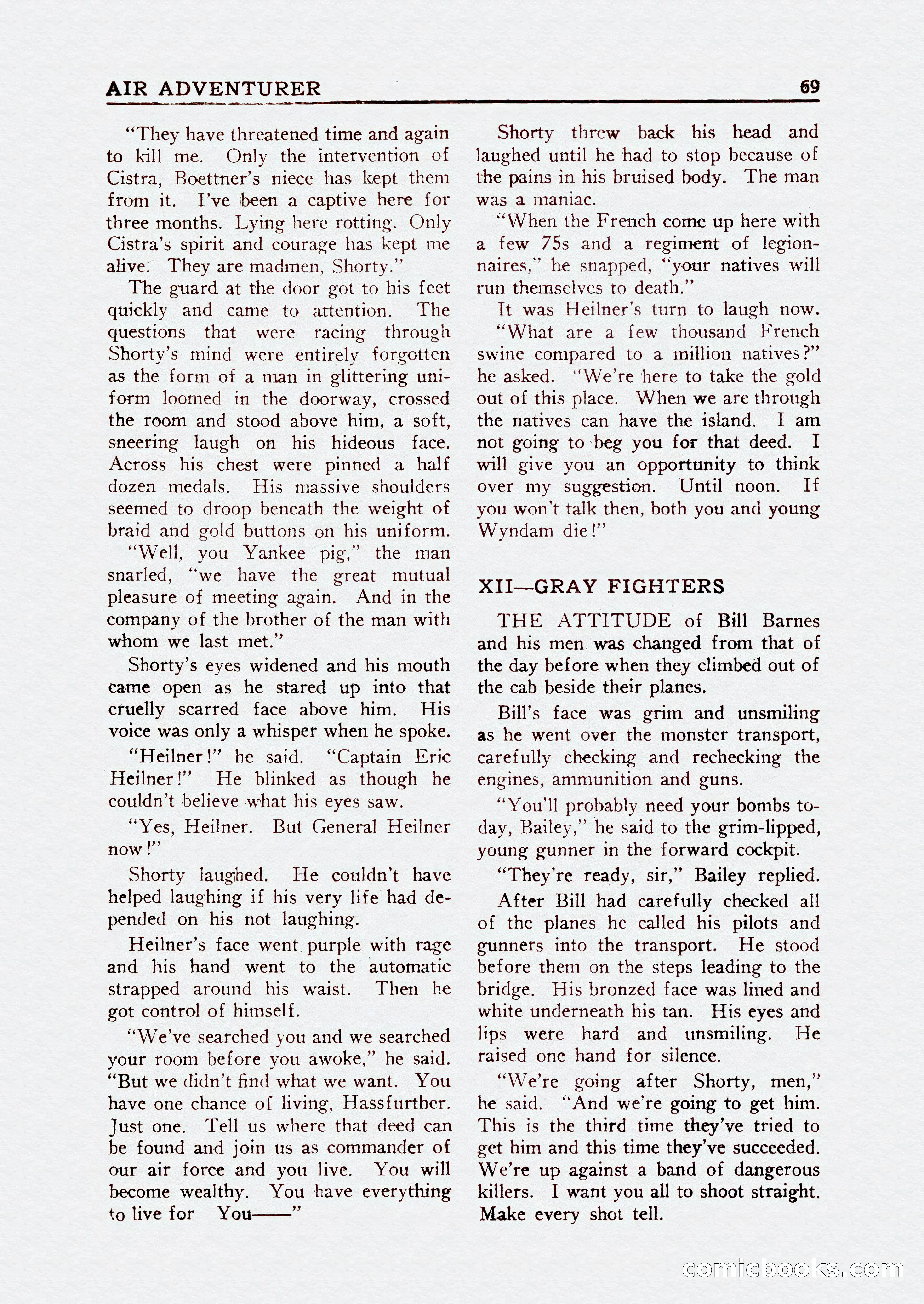 Bill Barnes Air Adventurer, July 1935 — page 71 of 132
