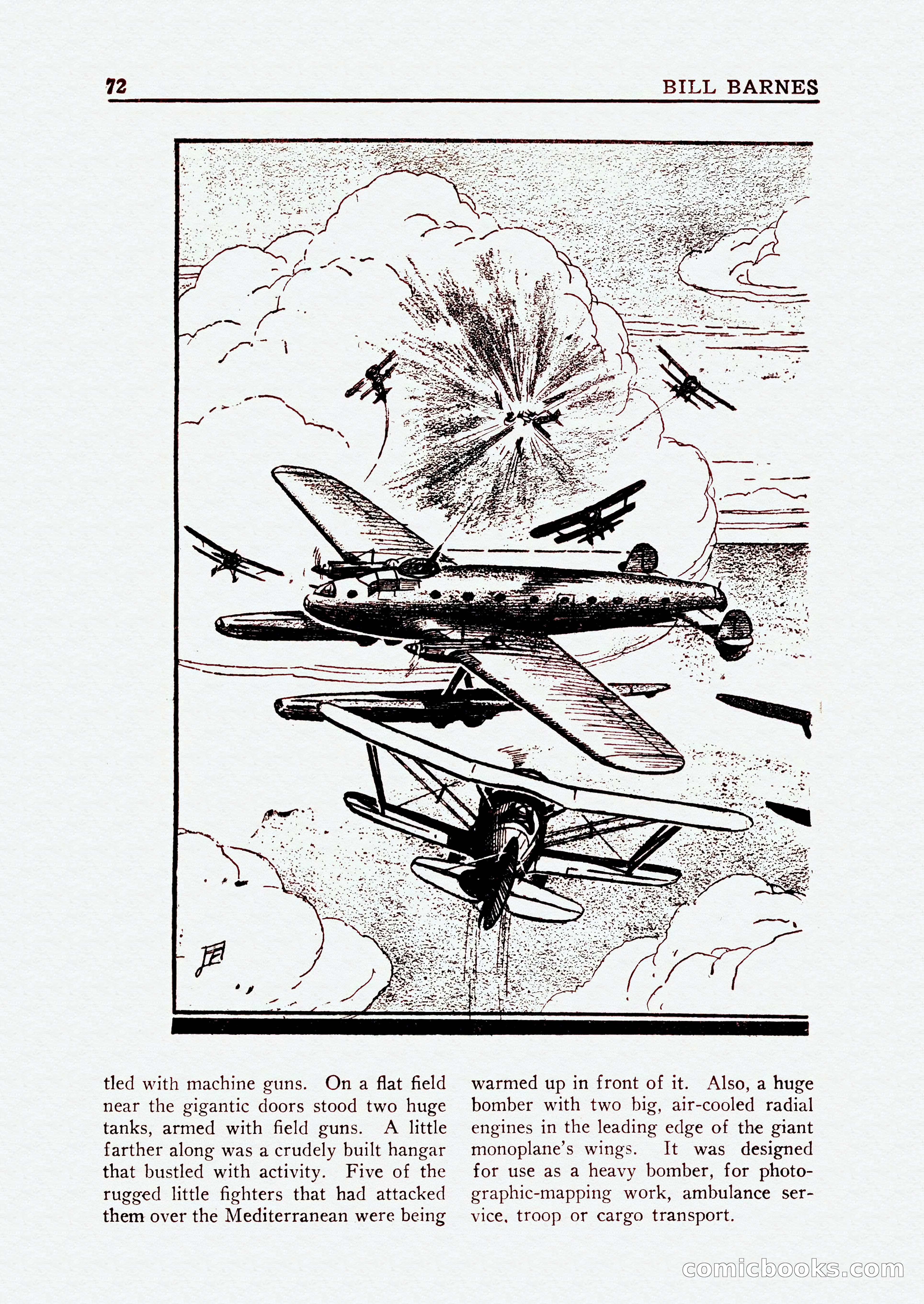 Bill Barnes Air Adventurer, July 1935 — page 74 of 132