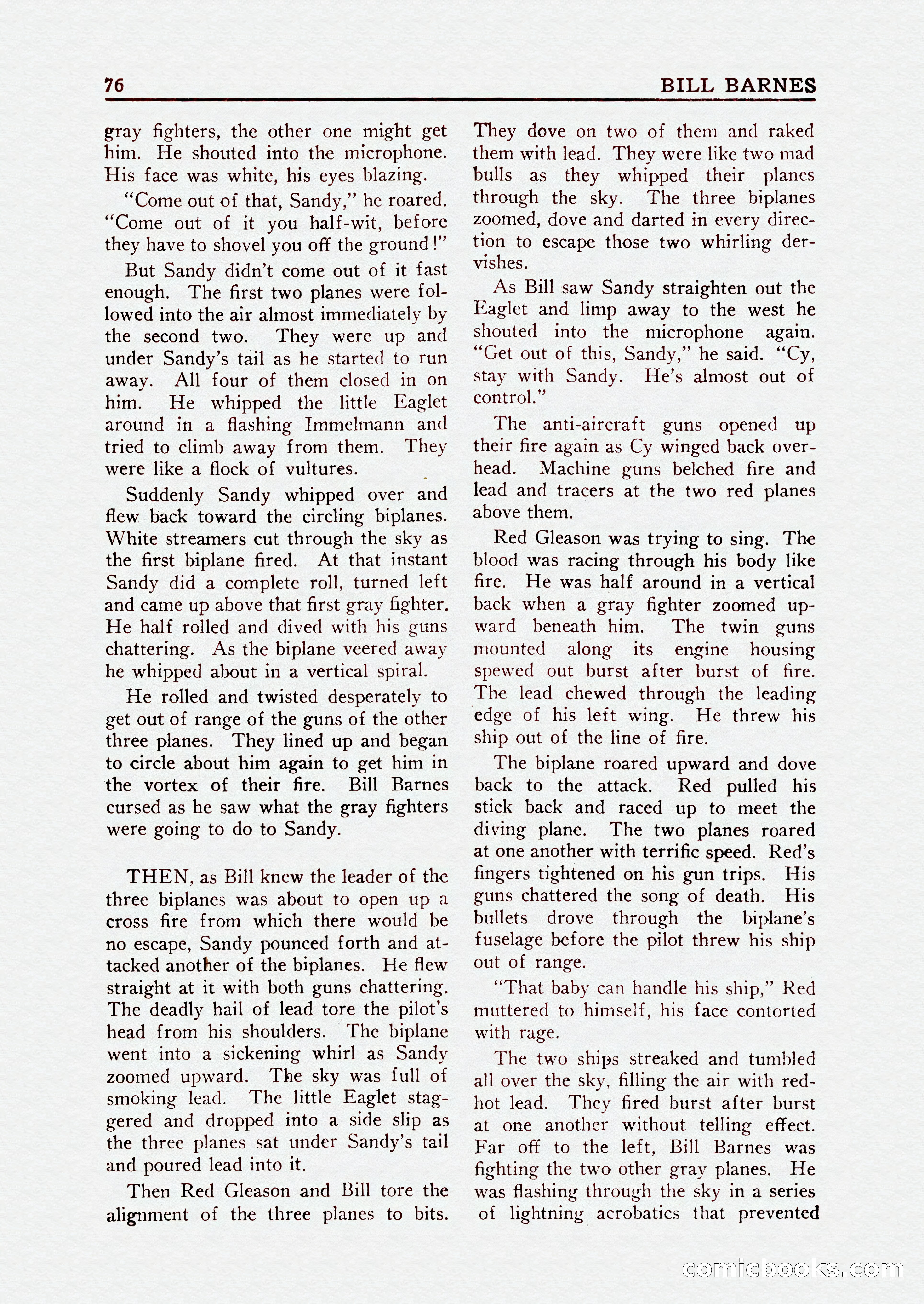 Bill Barnes Air Adventurer, July 1935 — page 78 of 132