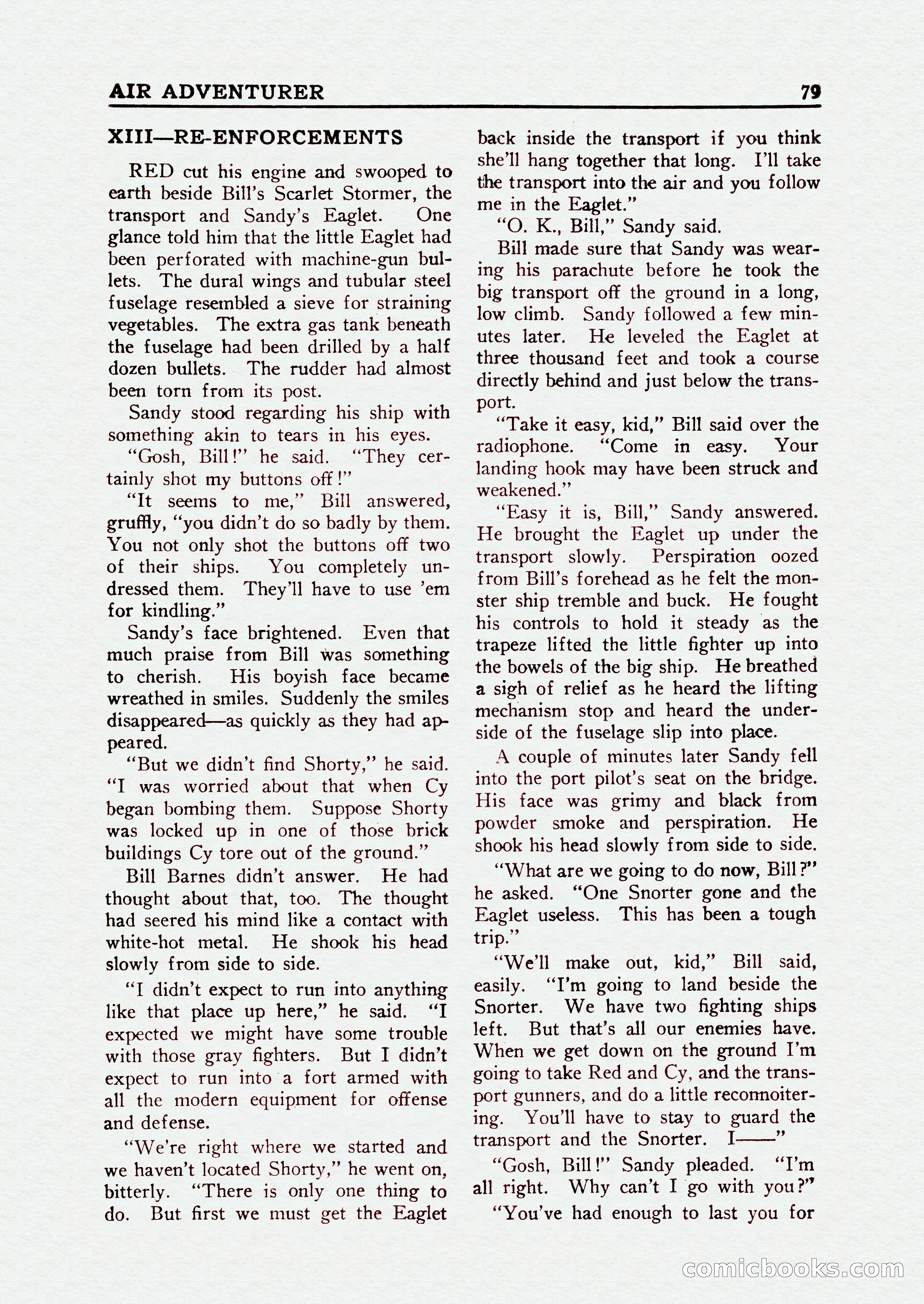 Bill Barnes Air Adventurer, July 1935 — page 81 of 132