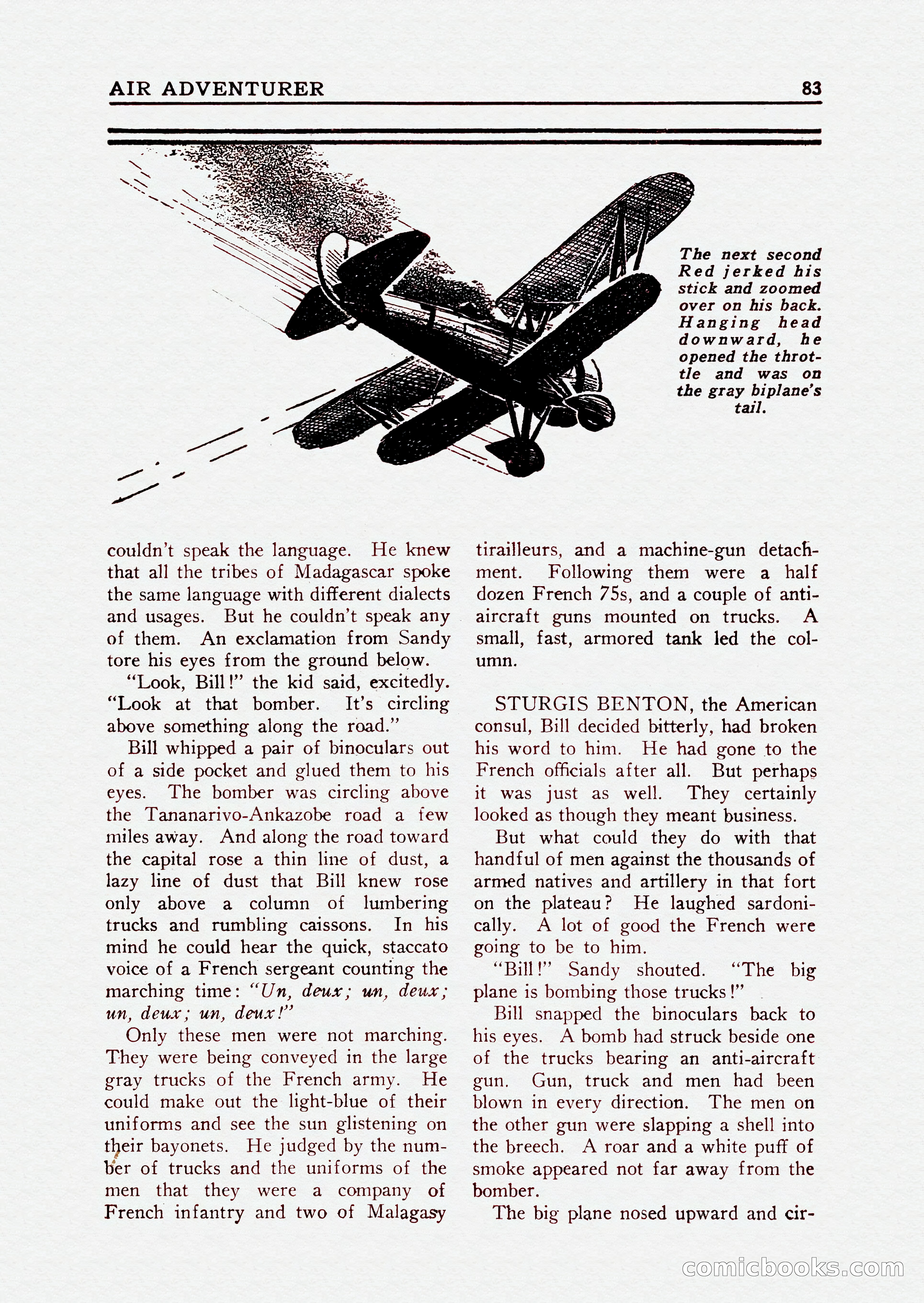 Bill Barnes Air Adventurer, July 1935 — page 85 of 132