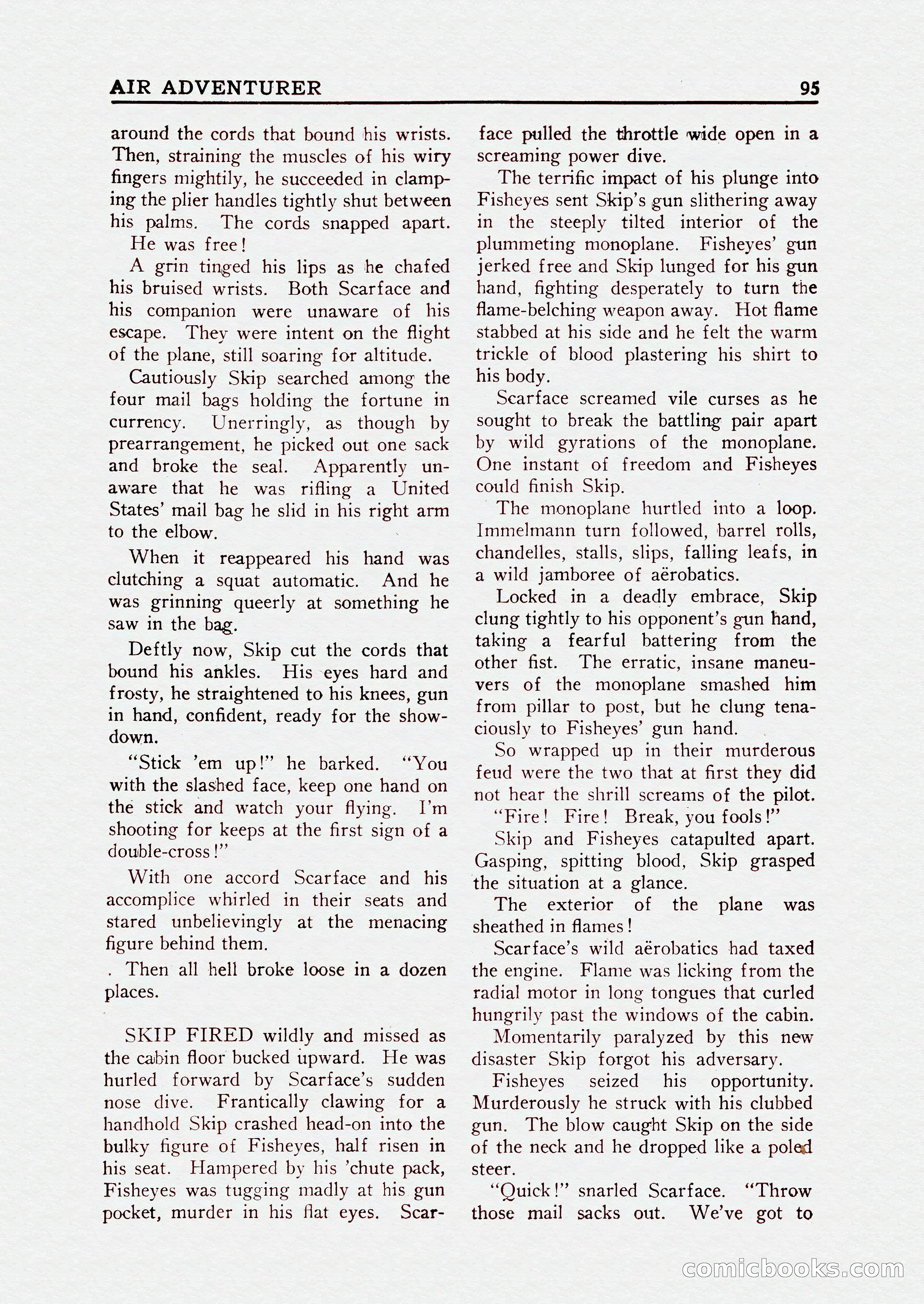 Bill Barnes Air Adventurer, July 1935 — page 97 of 132