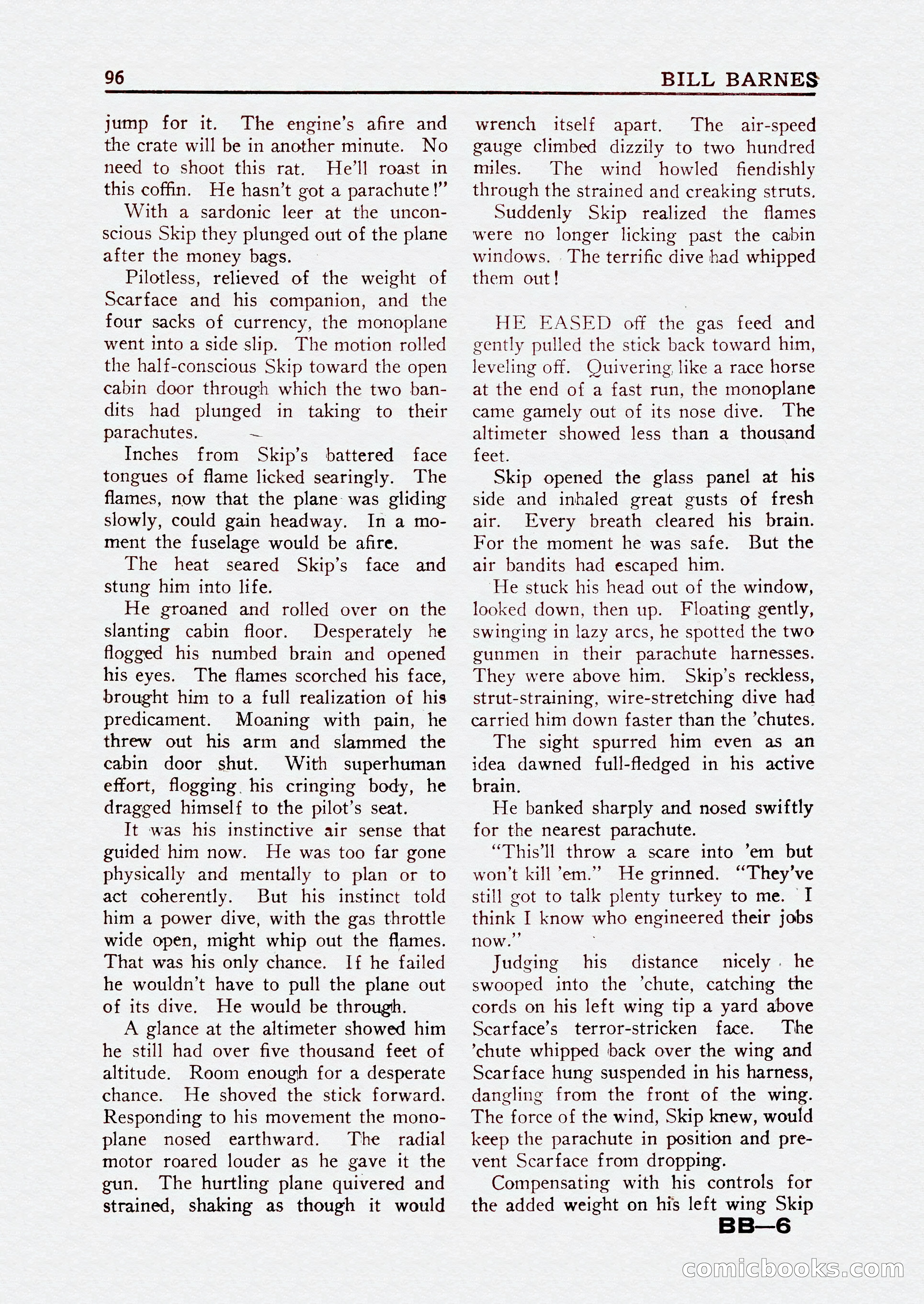 Bill Barnes Air Adventurer, July 1935 — page 98 of 132