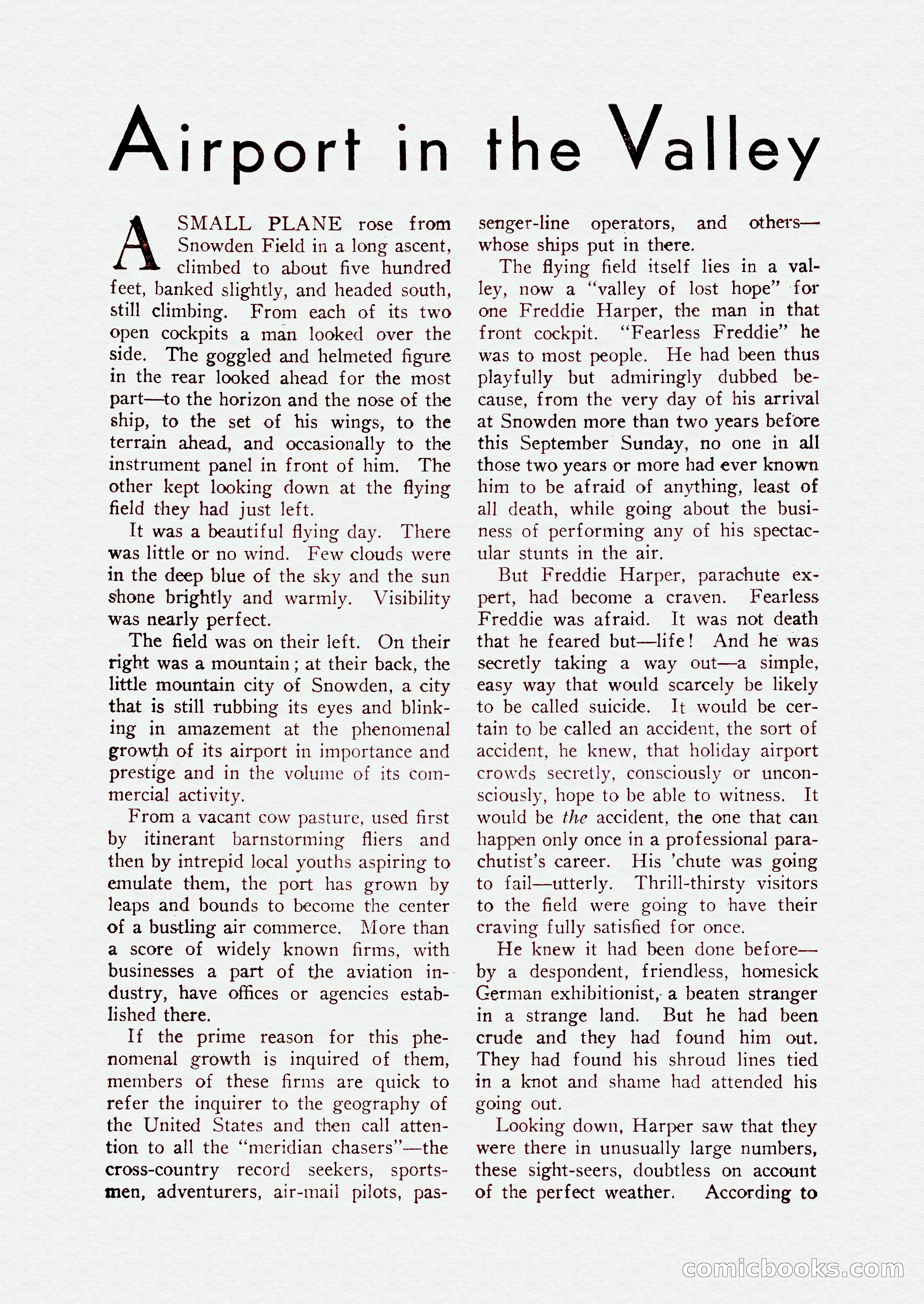 Bill Barnes Air Adventurer, July 1935 — page 101 of 132