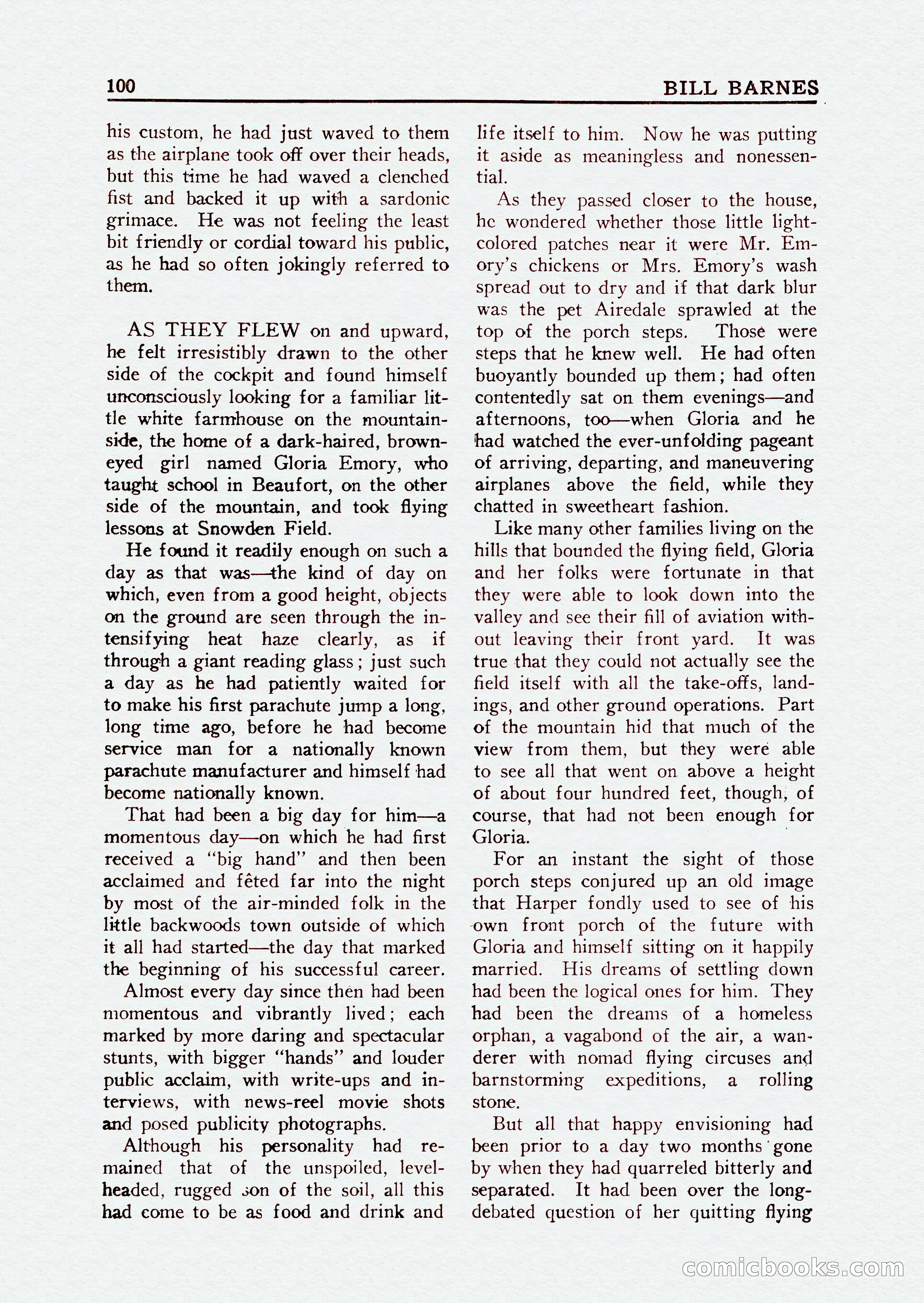 Bill Barnes Air Adventurer, July 1935 — page 102 of 132