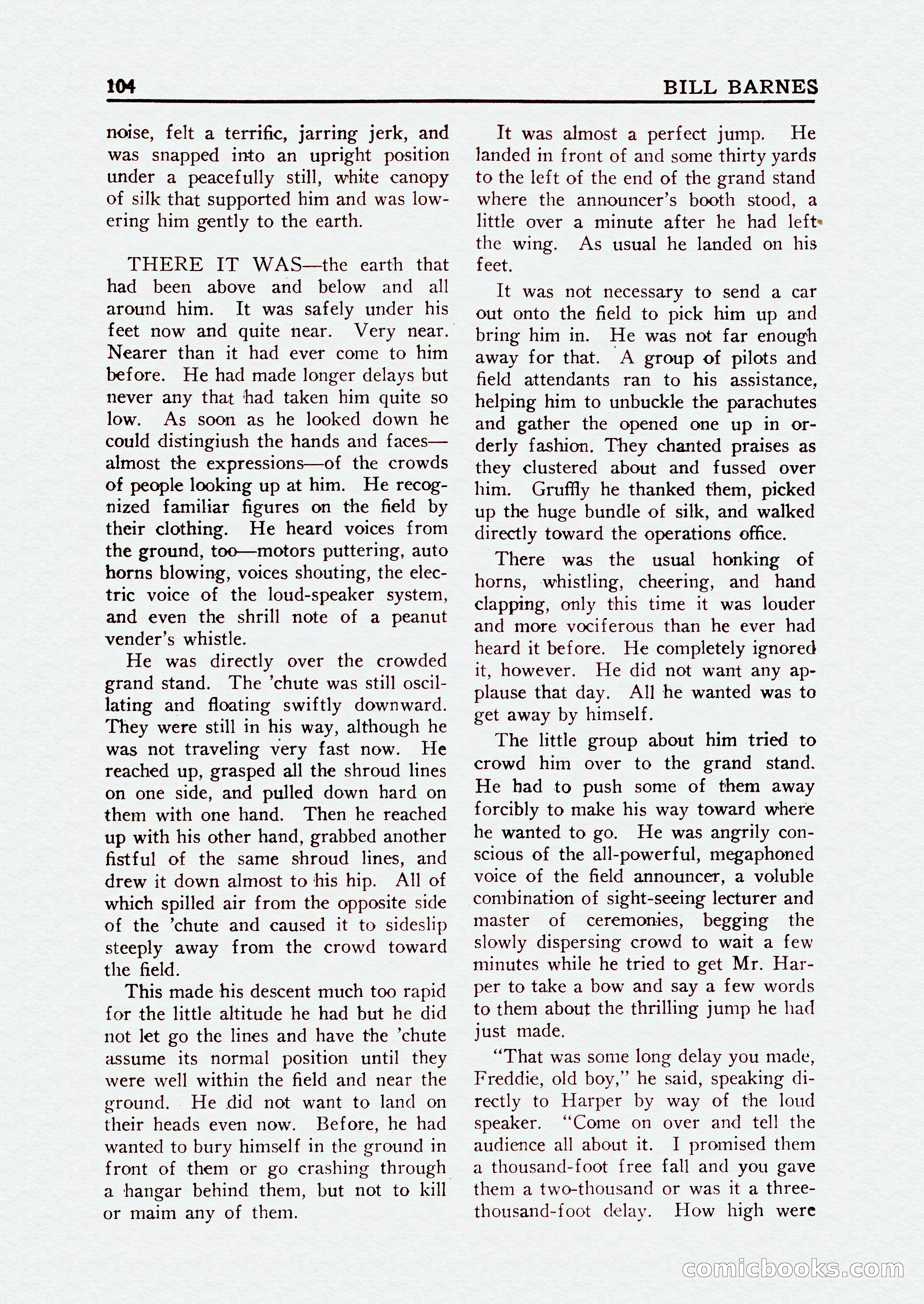Bill Barnes Air Adventurer, July 1935 — page 106 of 132