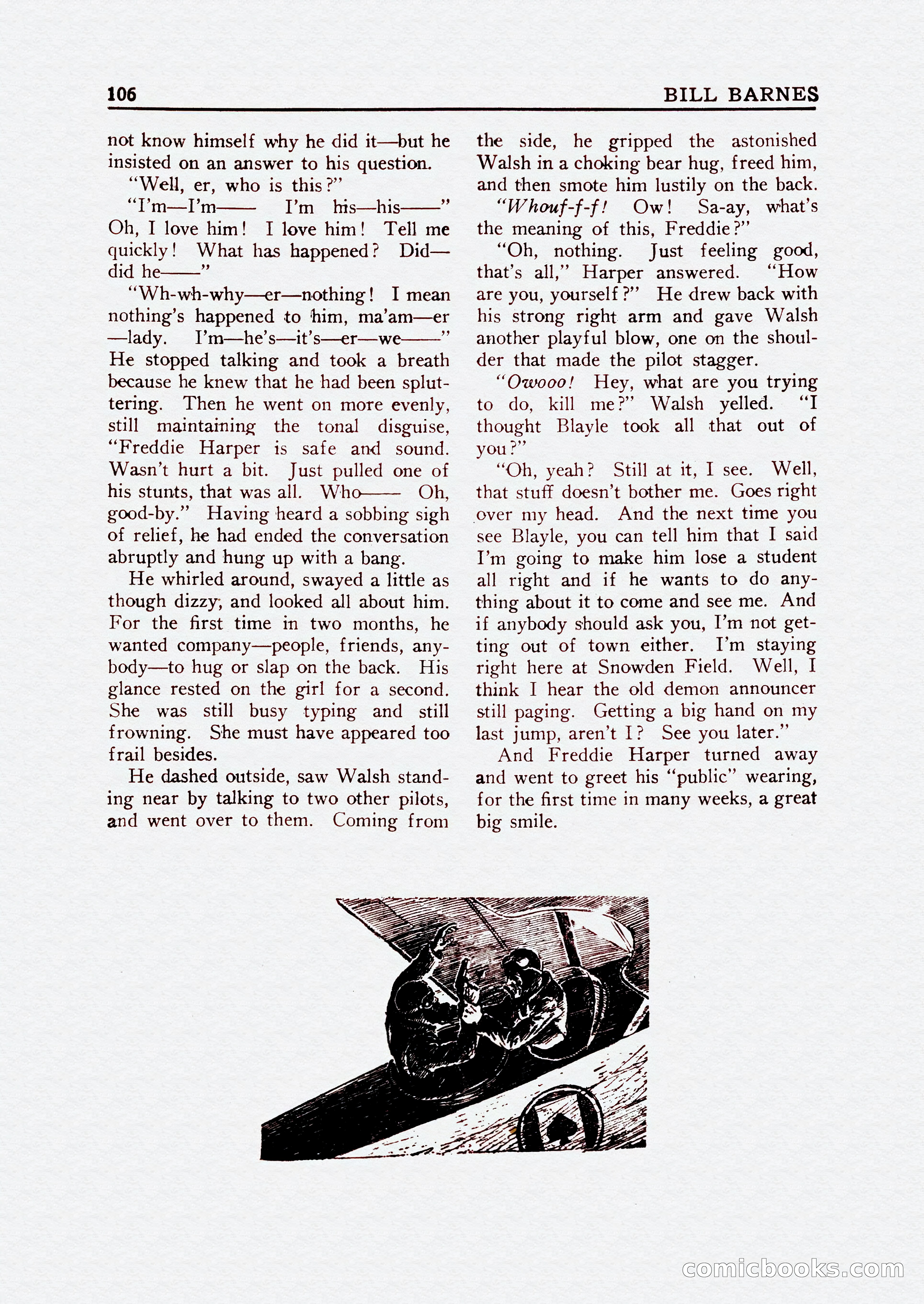 Bill Barnes Air Adventurer, July 1935 — page 108 of 132