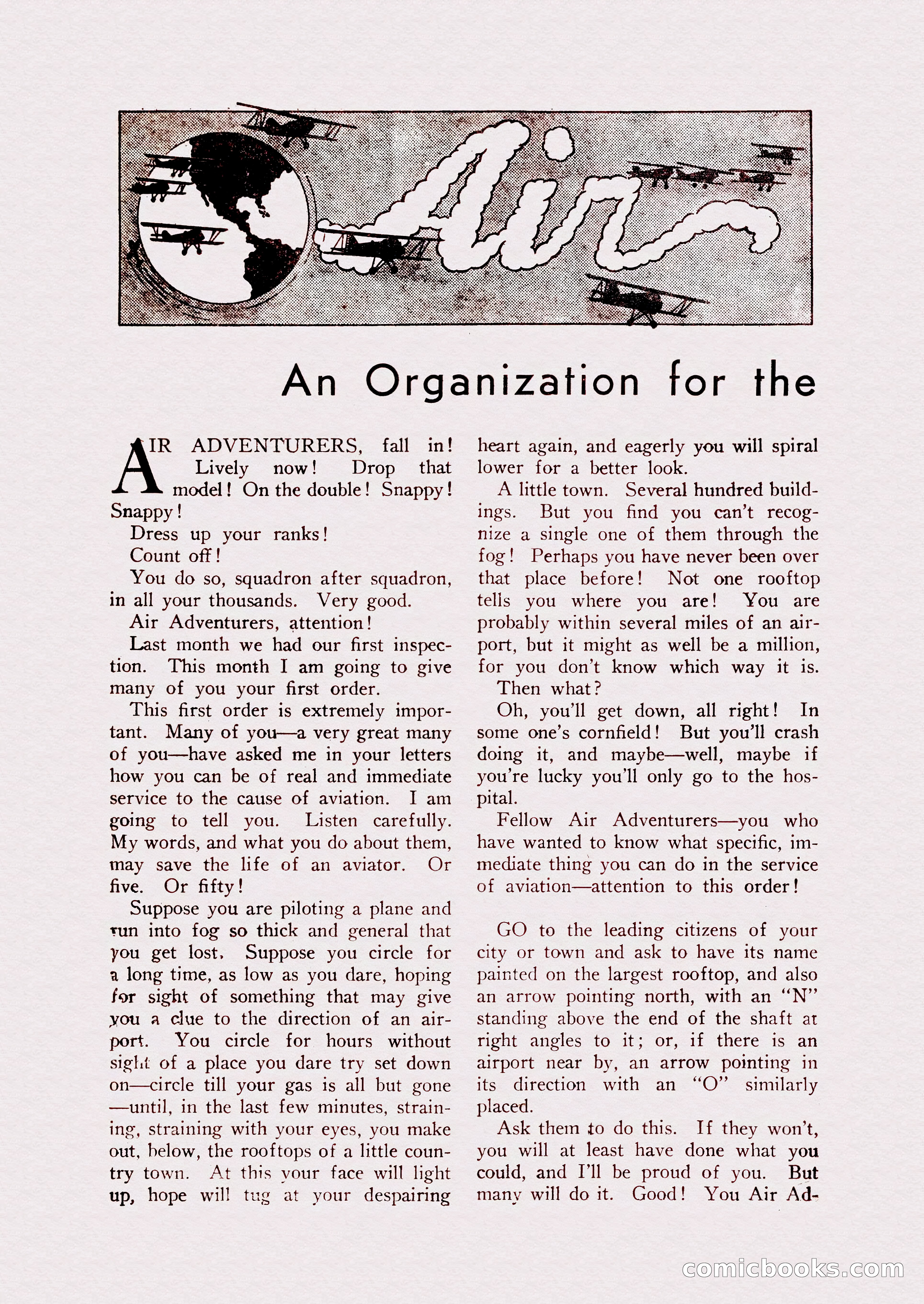 Bill Barnes Air Adventurer, July 1935 — page 110 of 132