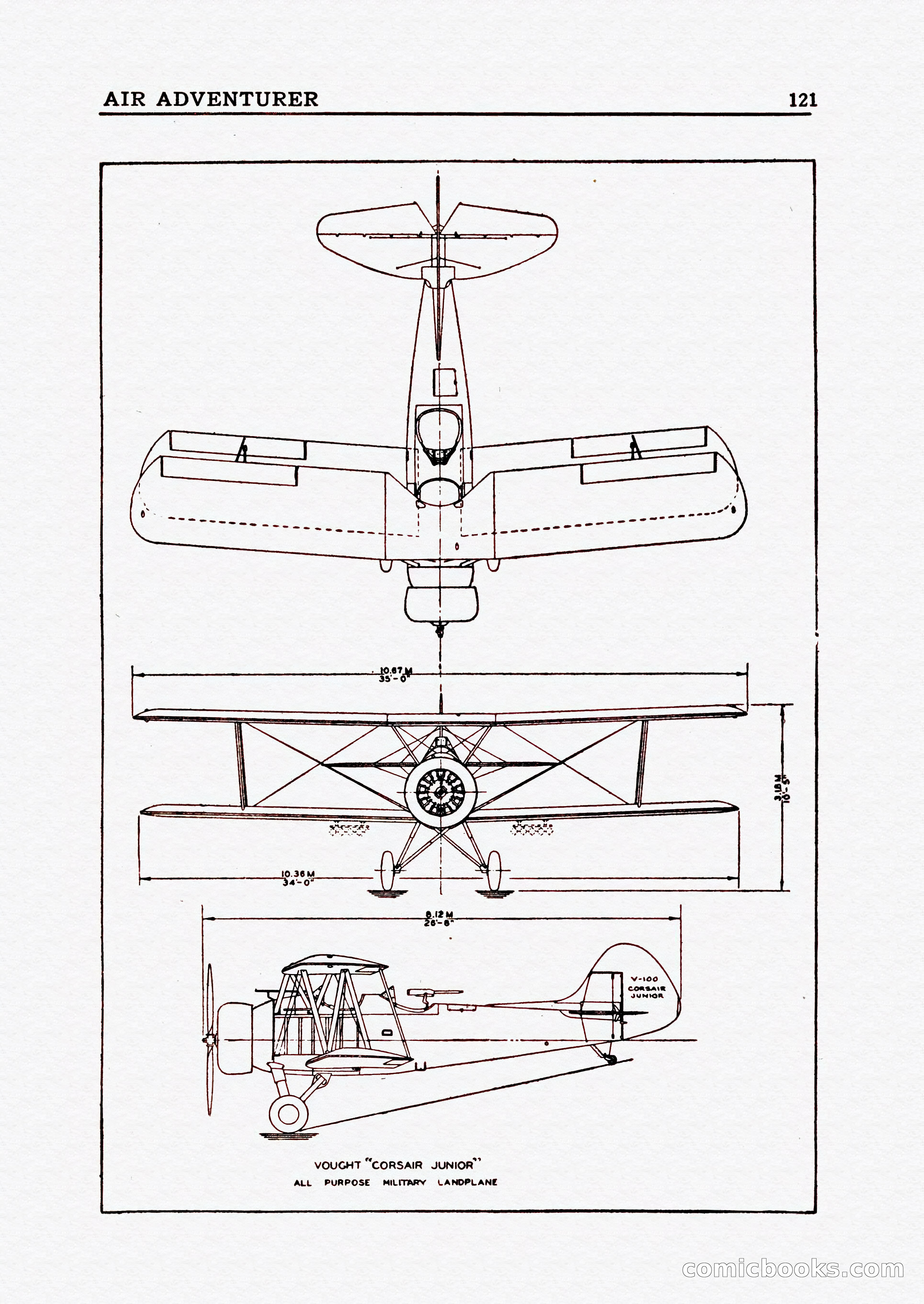 Bill Barnes Air Adventurer, July 1935 — page 123 of 132