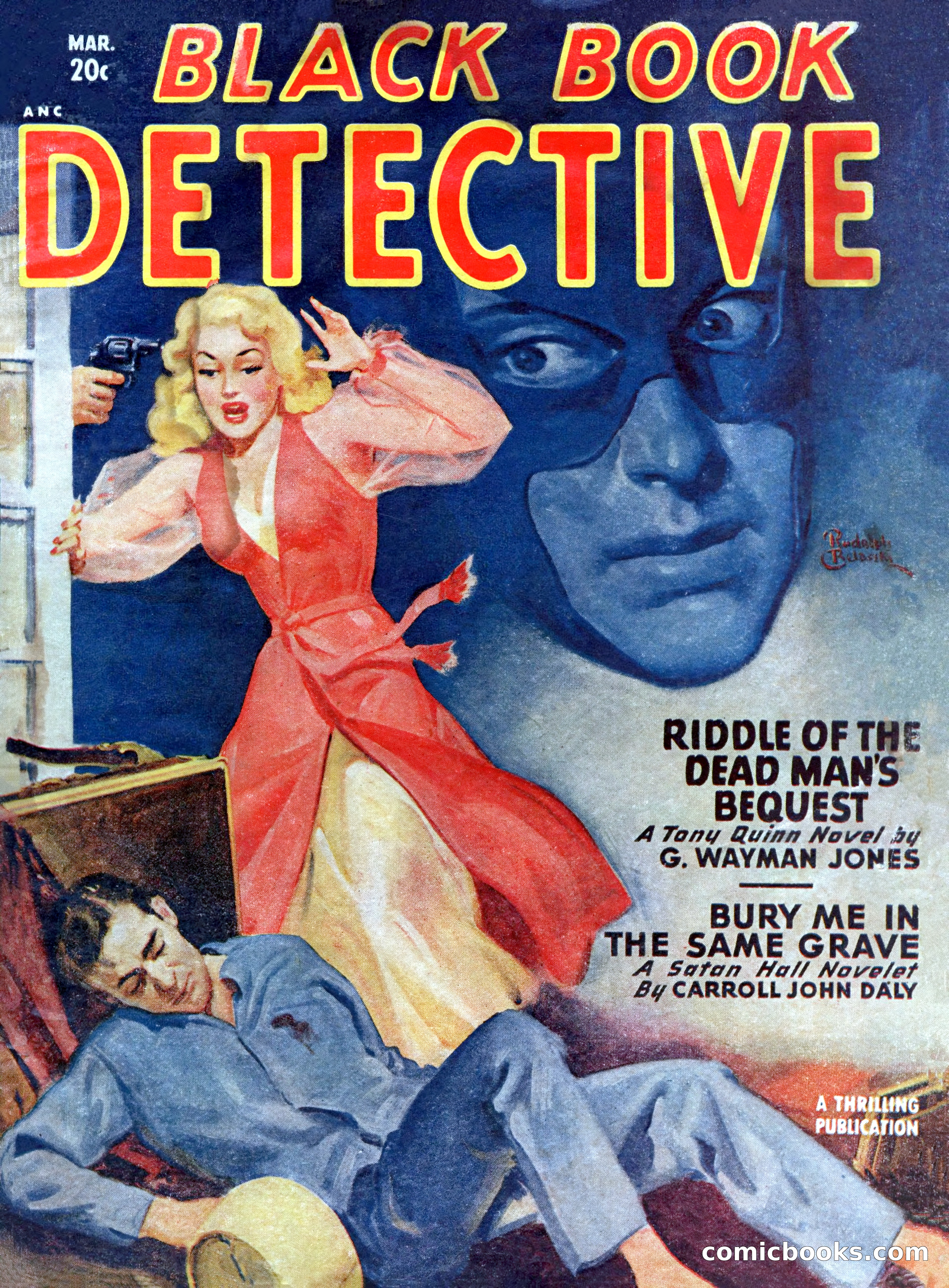Black Book Detective, March 1949
