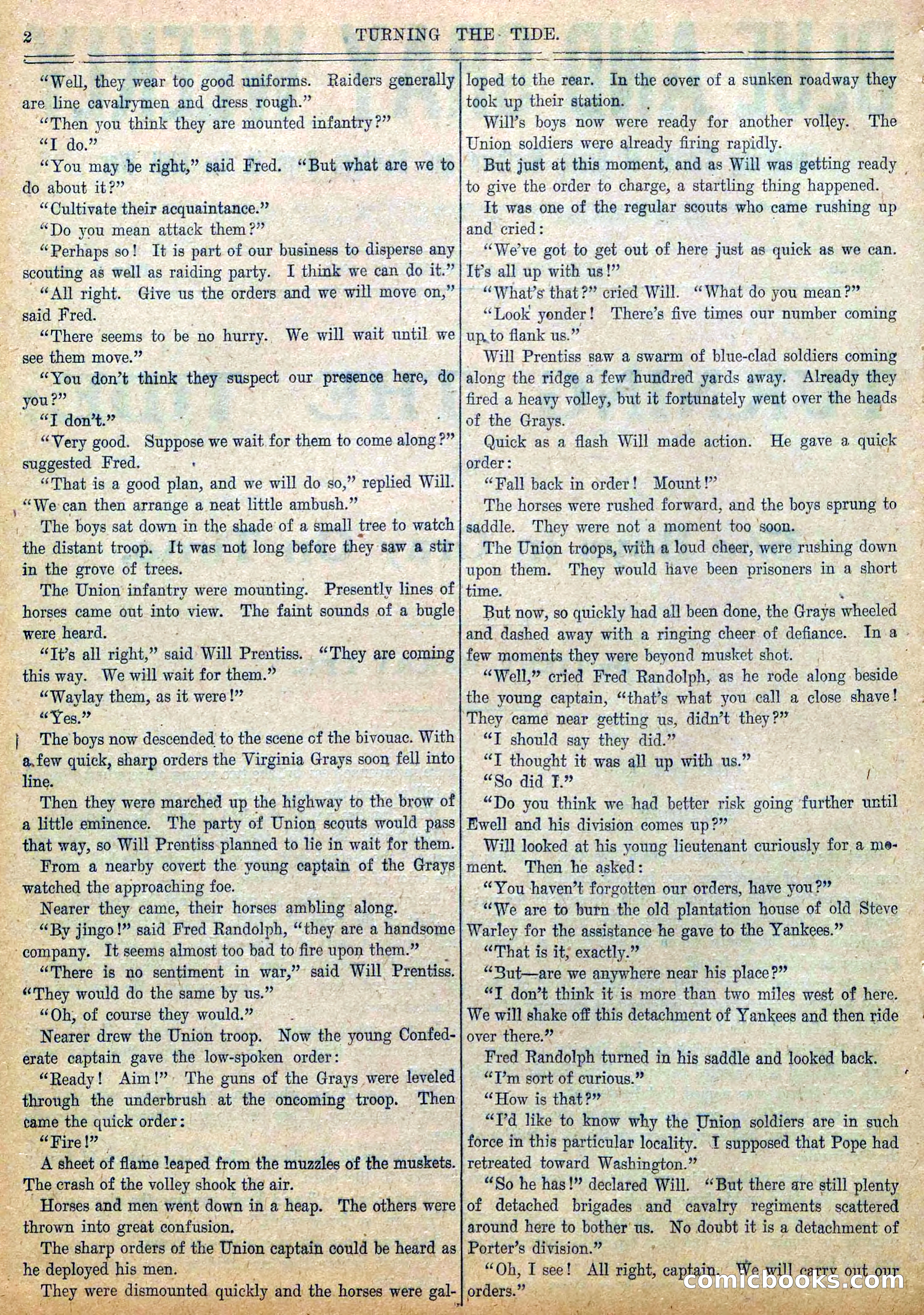 Blue and Gray Weekly, No. 28 — page 4 of 36
