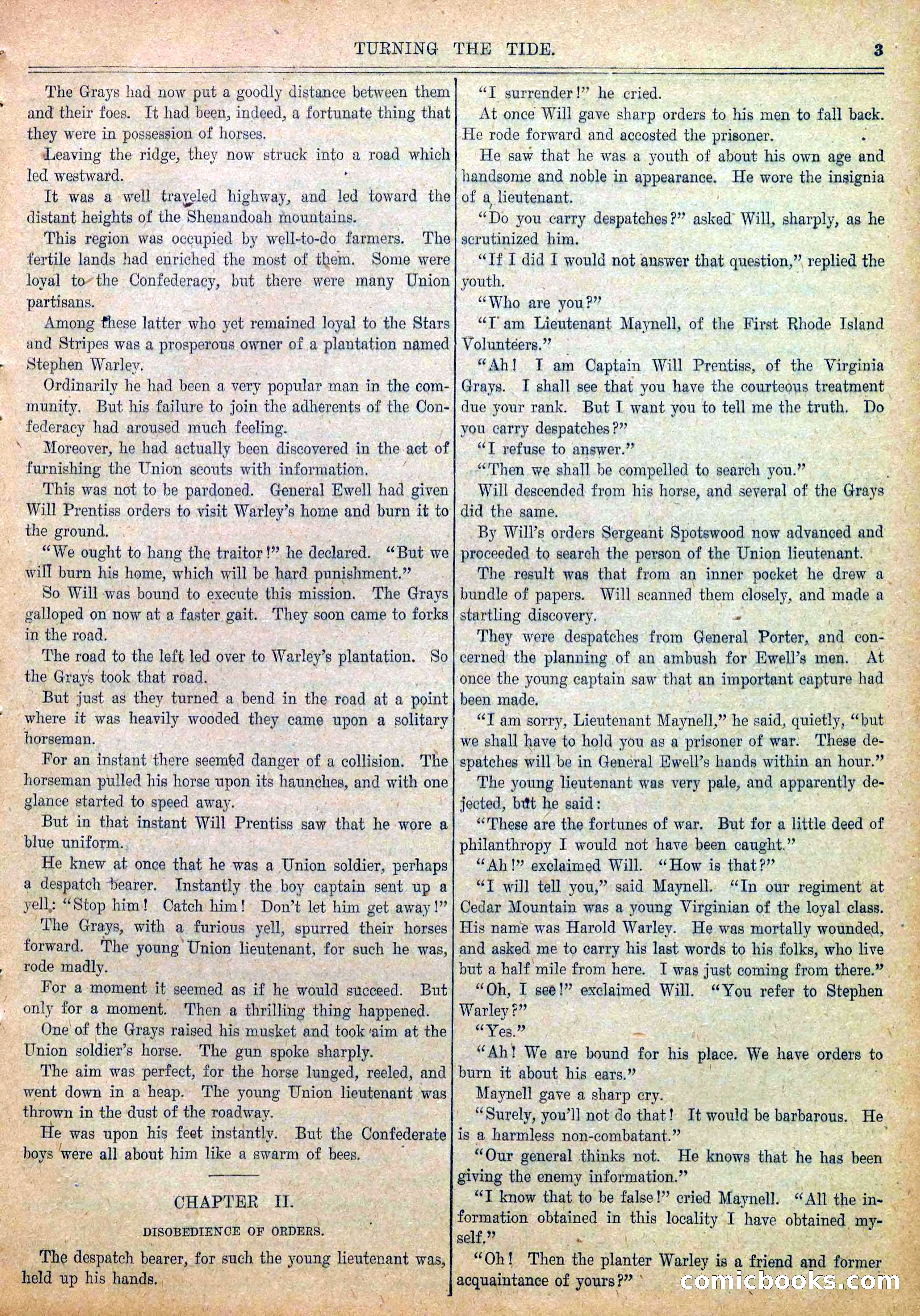 Blue and Gray Weekly, No. 28 — page 5 of 36