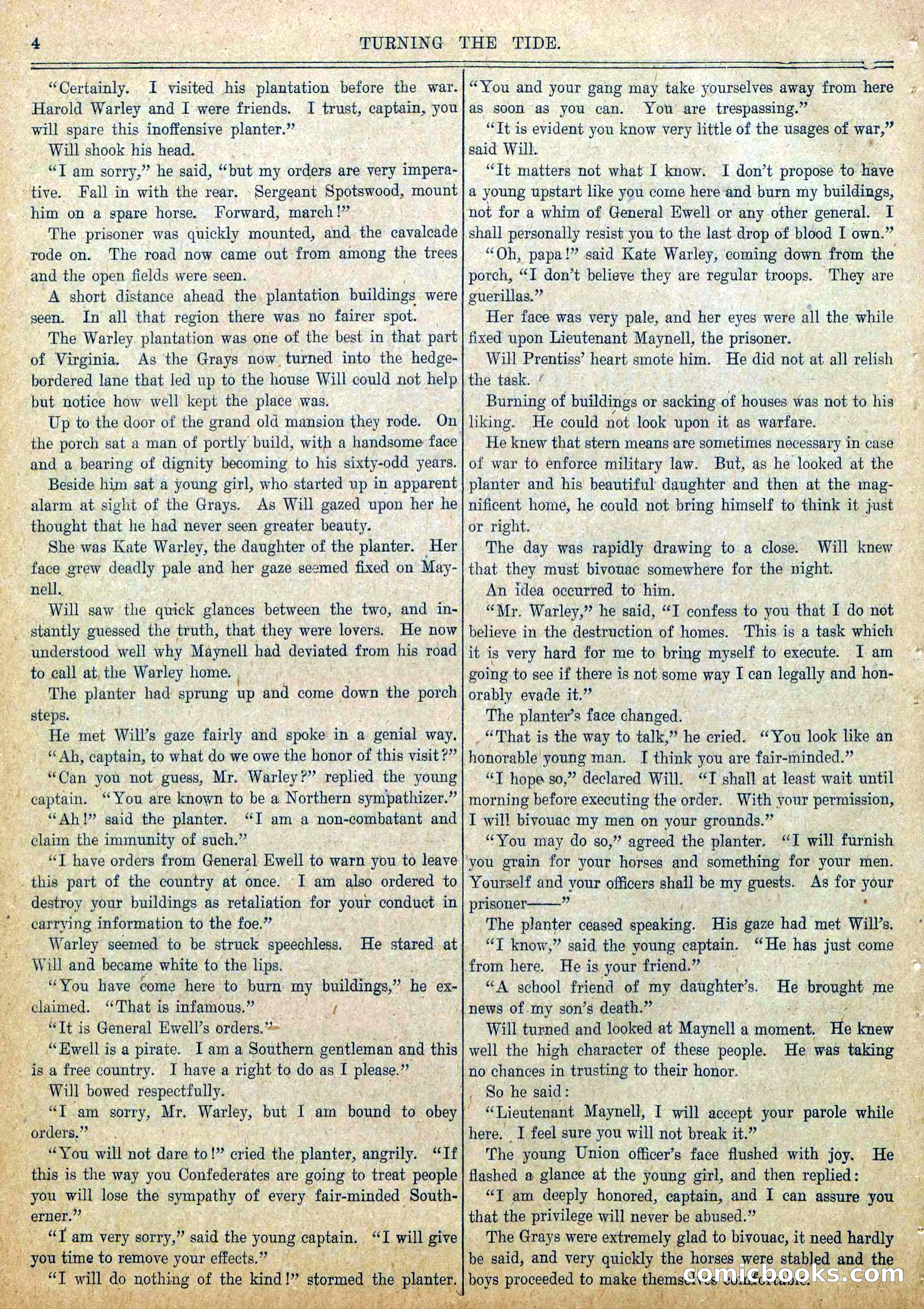 Blue and Gray Weekly, No. 28 — page 6 of 36