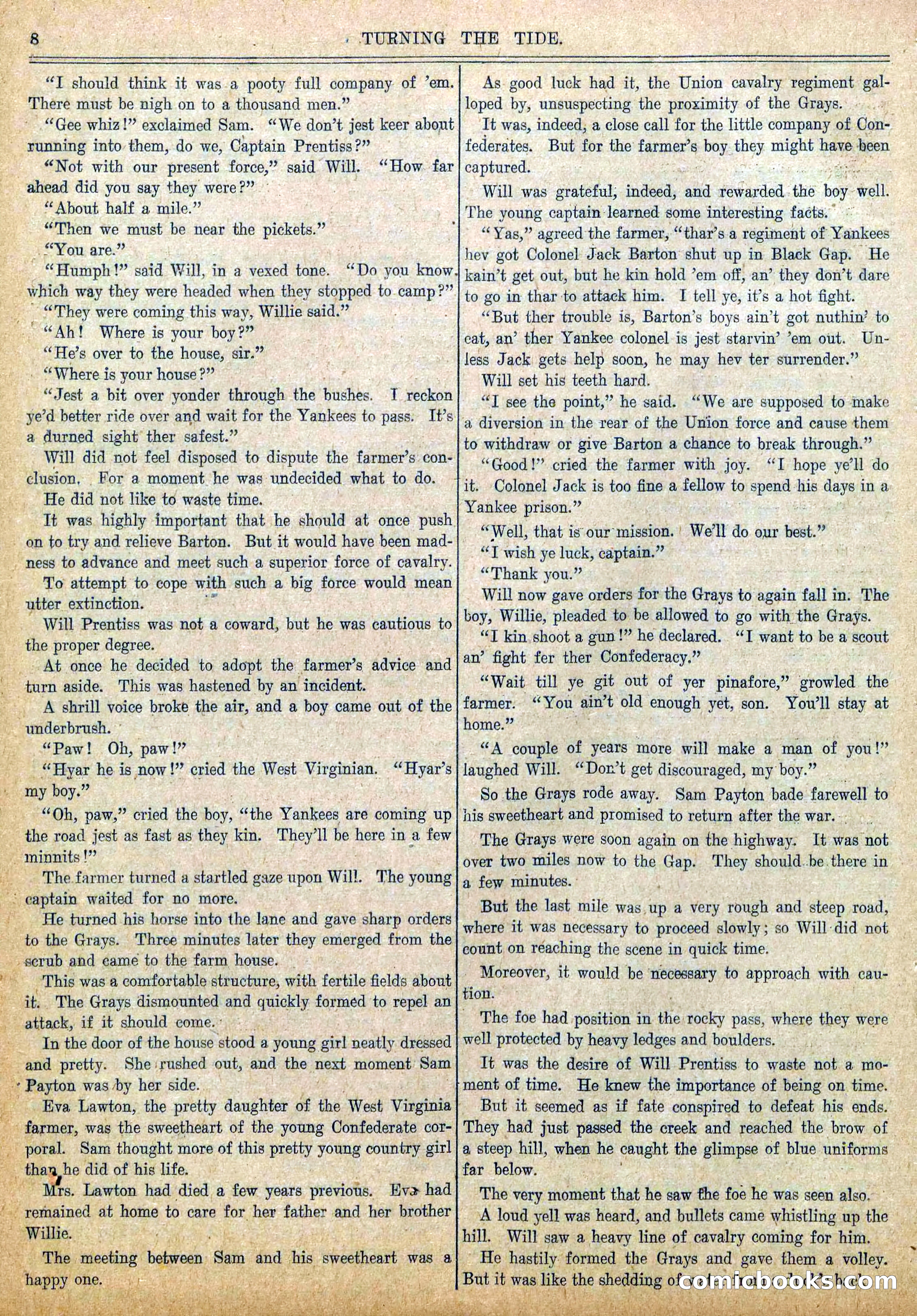 Blue and Gray Weekly, No. 28 — page 10 of 36