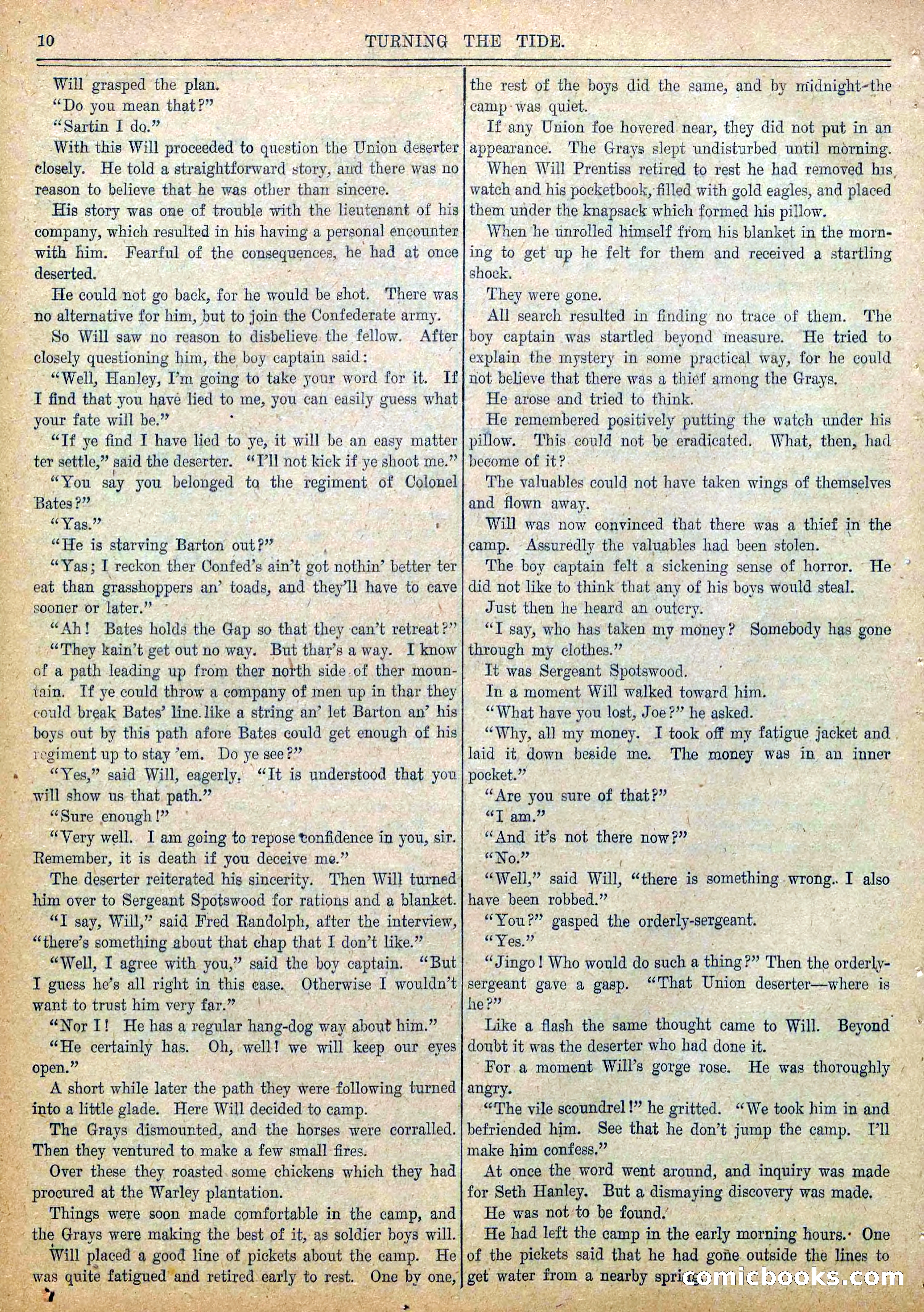 Blue and Gray Weekly, No. 28 — page 12 of 36