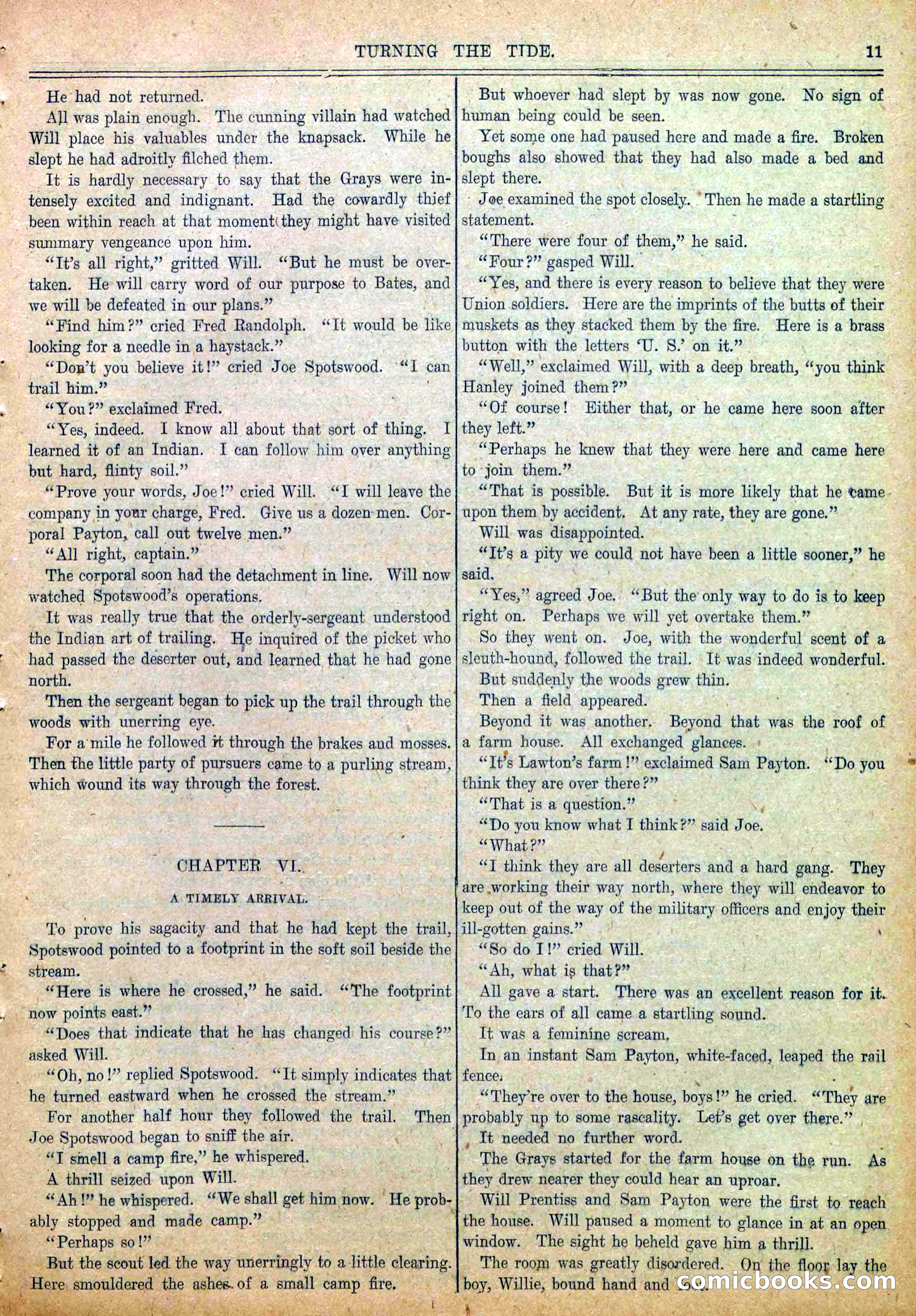Blue and Gray Weekly, No. 28 — page 13 of 36